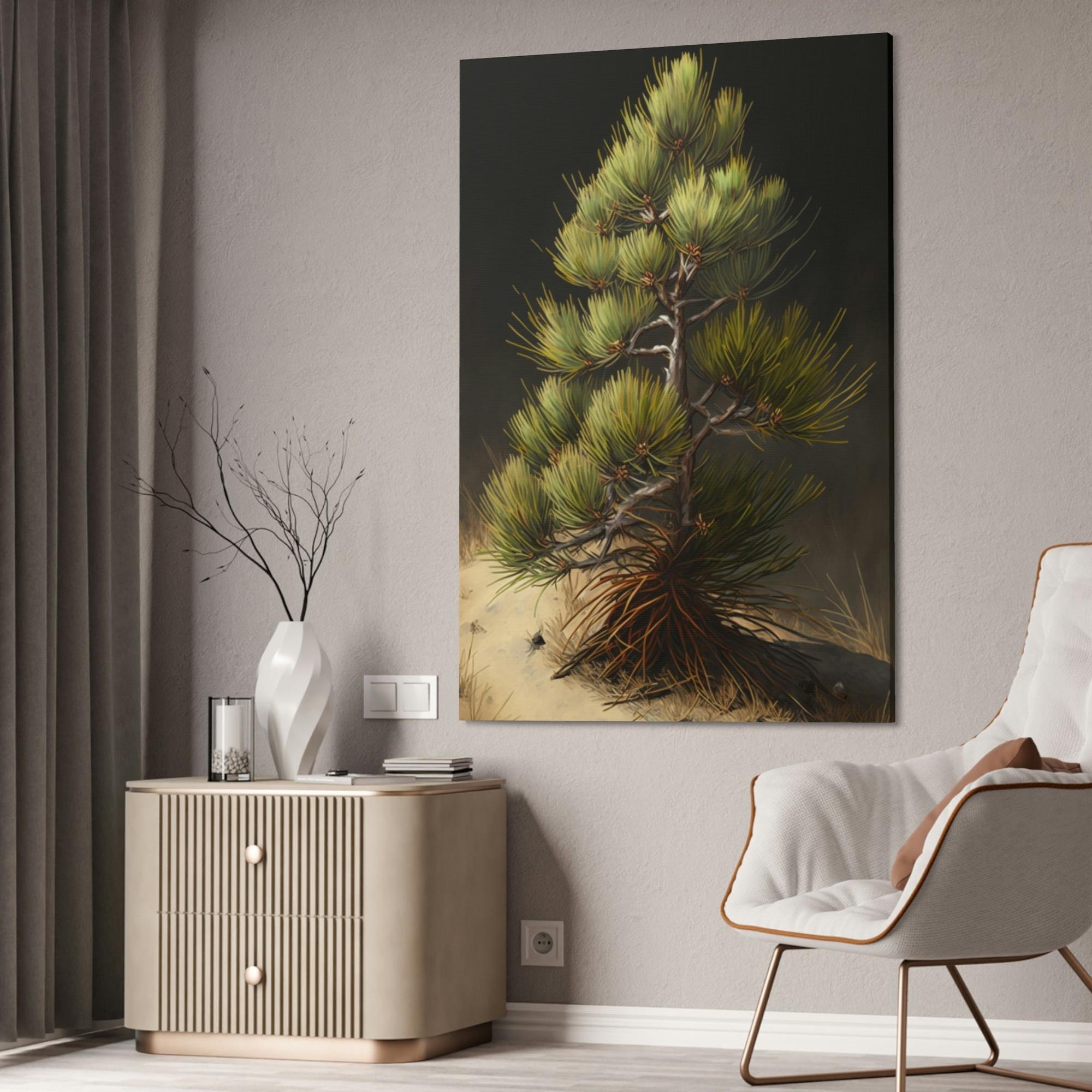 Pine Trees Pine Tree Utopia: A Canvas of Fantasy Worlds and Imagination Unleashed