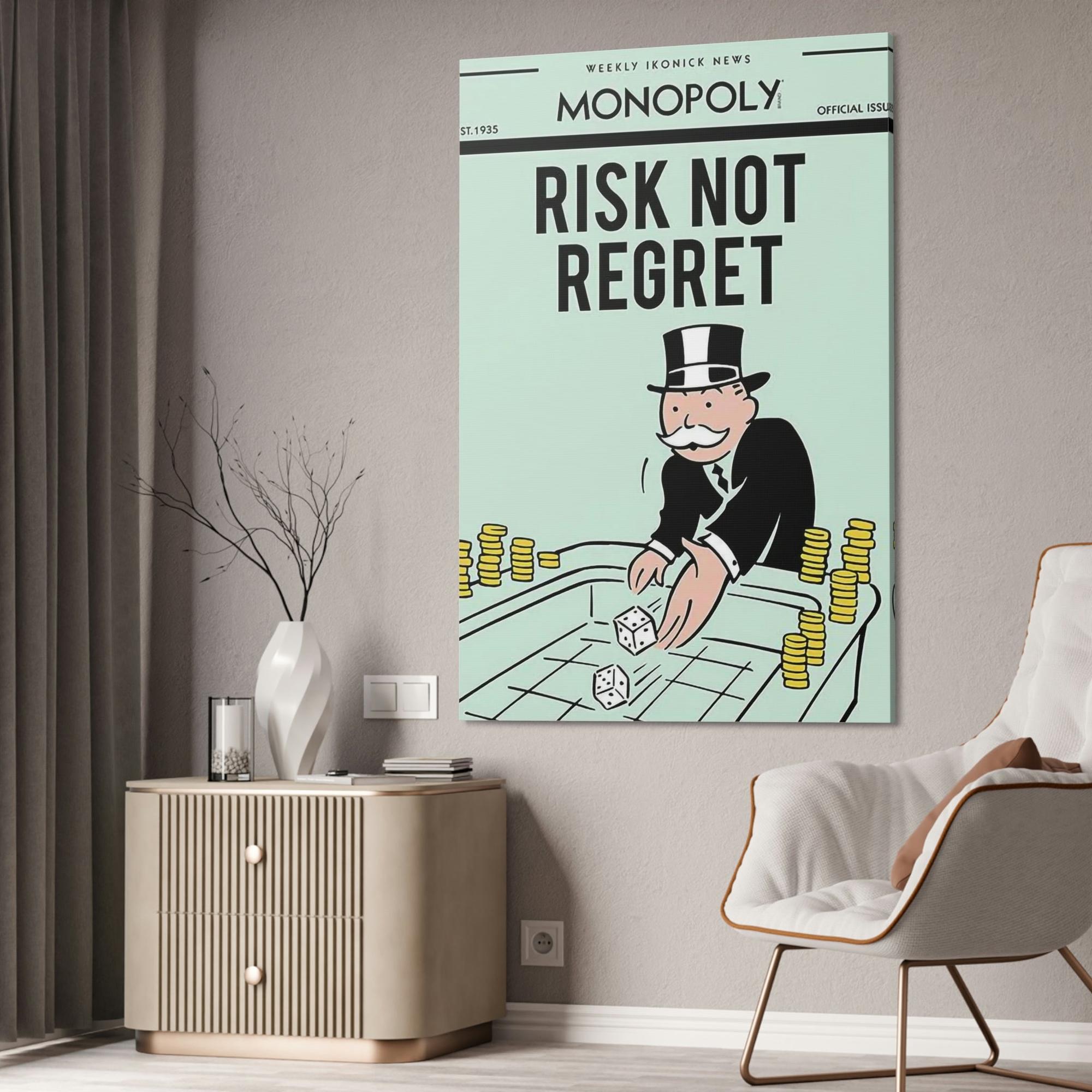 Monopoly & Motivation Bold Quotes for the Home: Alec Monopoly's Framed Poster and Canvas Art Collection