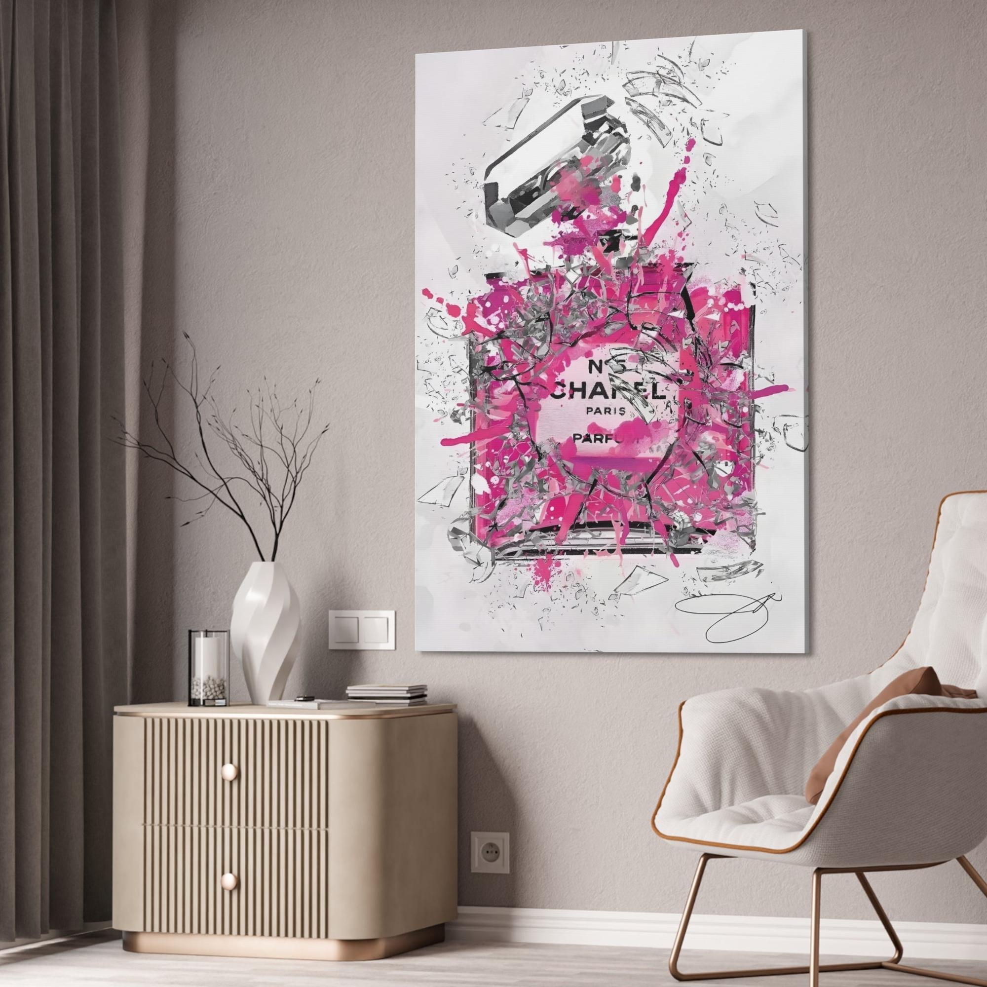 Chanel Chanel's Timeless Sophistication: Luxurious Wall Art on Canvas & Poster