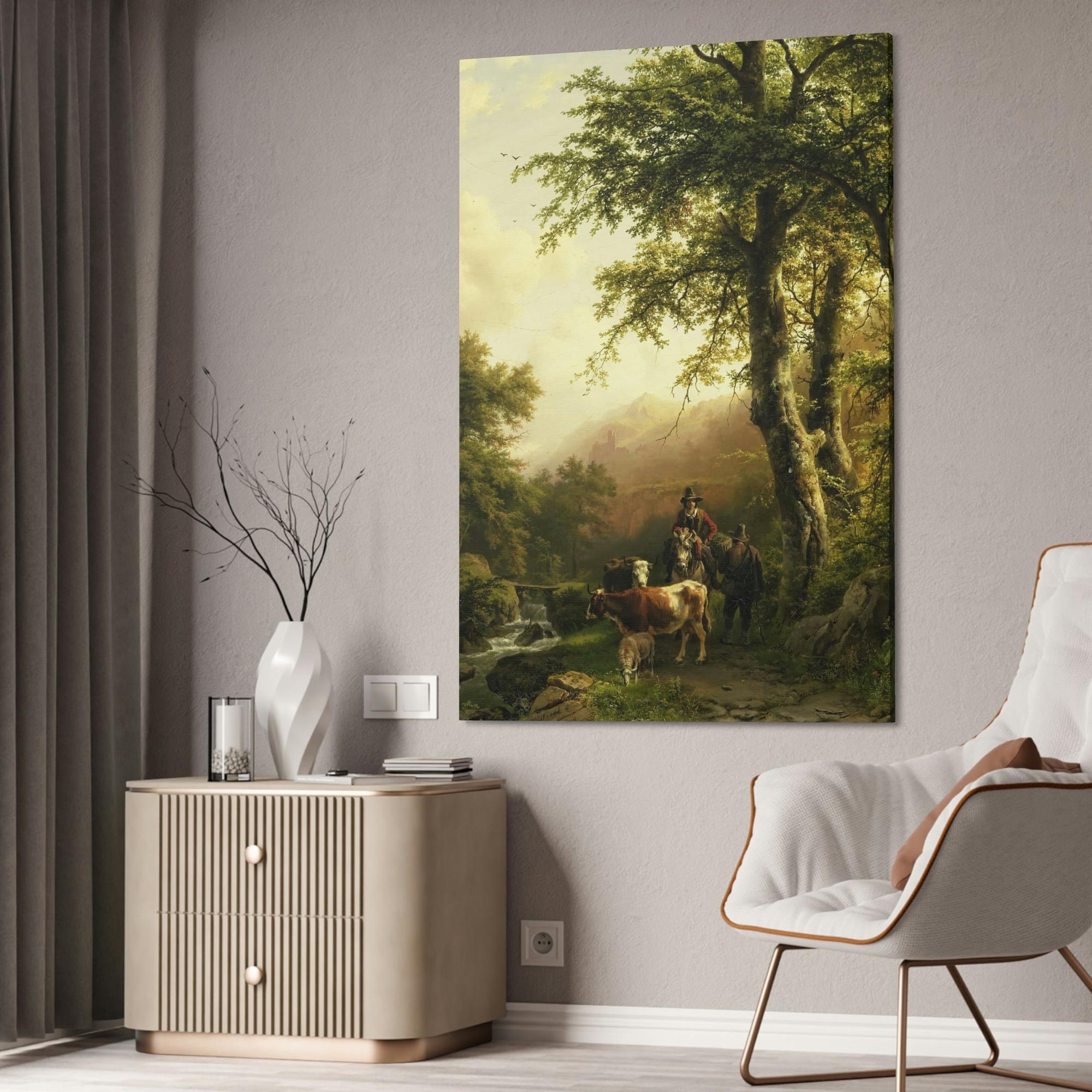 Anthropologie Dreamy Anthropologie: Natural Canvas Art for Your Bedroom