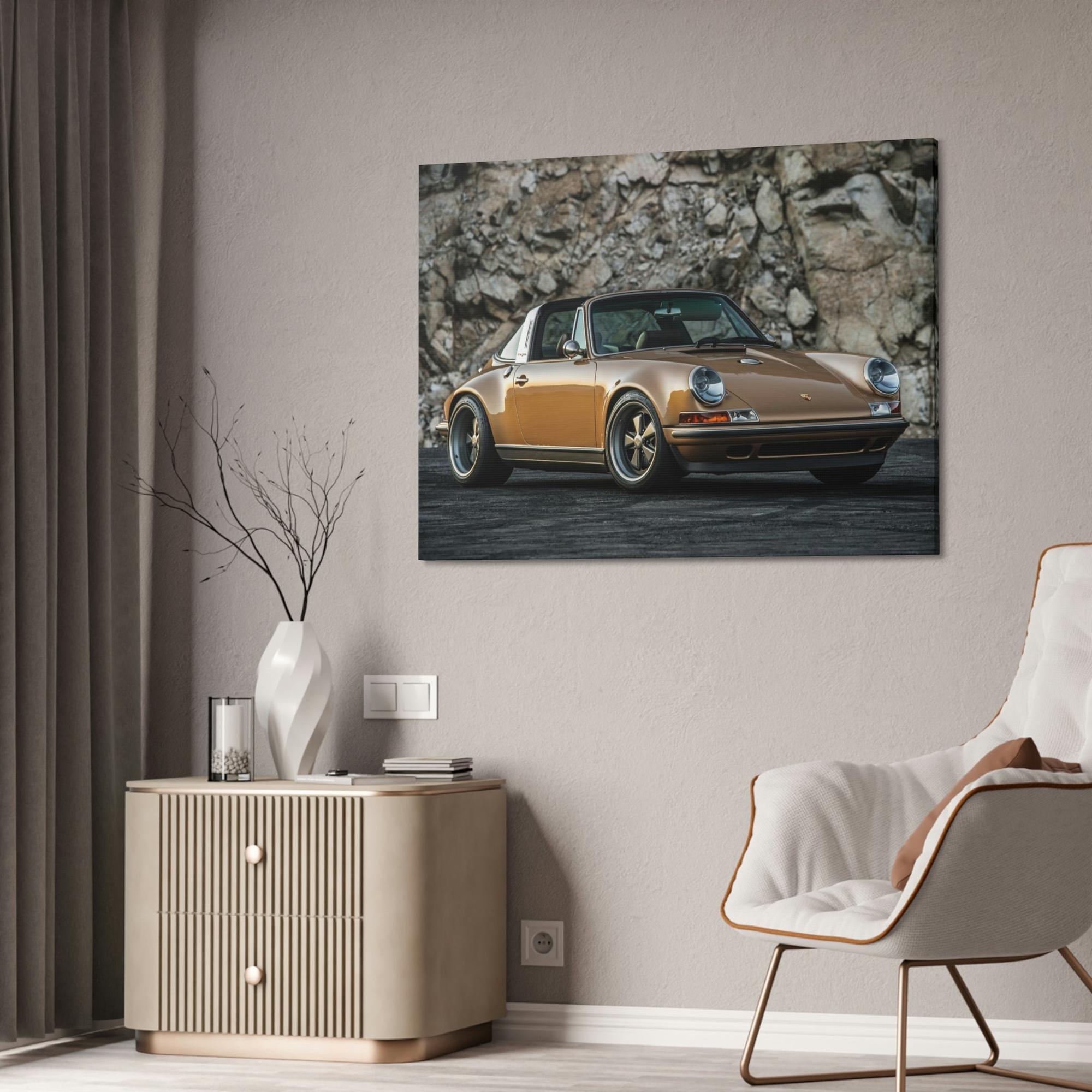 Porsche Porsche Vintage: Breathtaking Wall Art and Print on Canvas of Classic Beauties