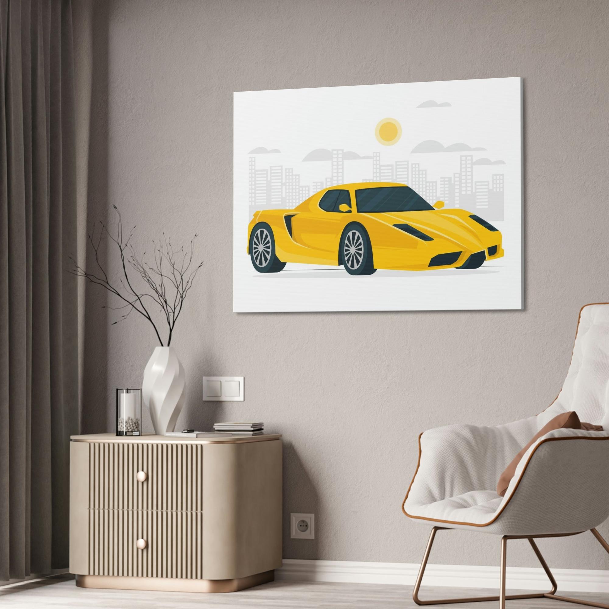 Lamborghini Graceful Power: Lamborghini Framed Poster & Canvas and Wall Art Decor