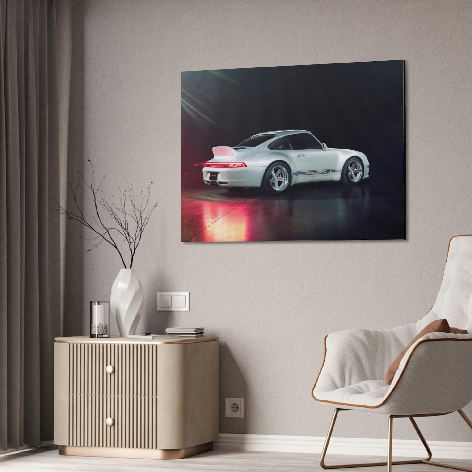 Porsche Porsche in Motion: Dynamic Print on Canvas for Racing Fans