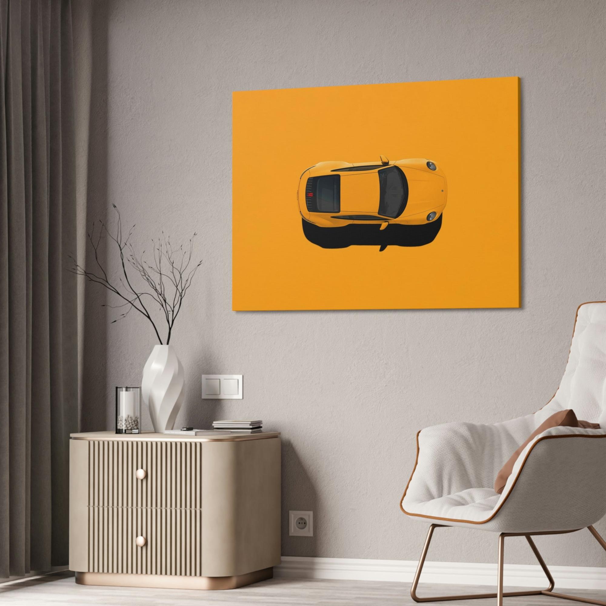 Porsche The Porsche Palette: A Framed Canvas & Poster Artwork That Celebrates Automotive Beauty