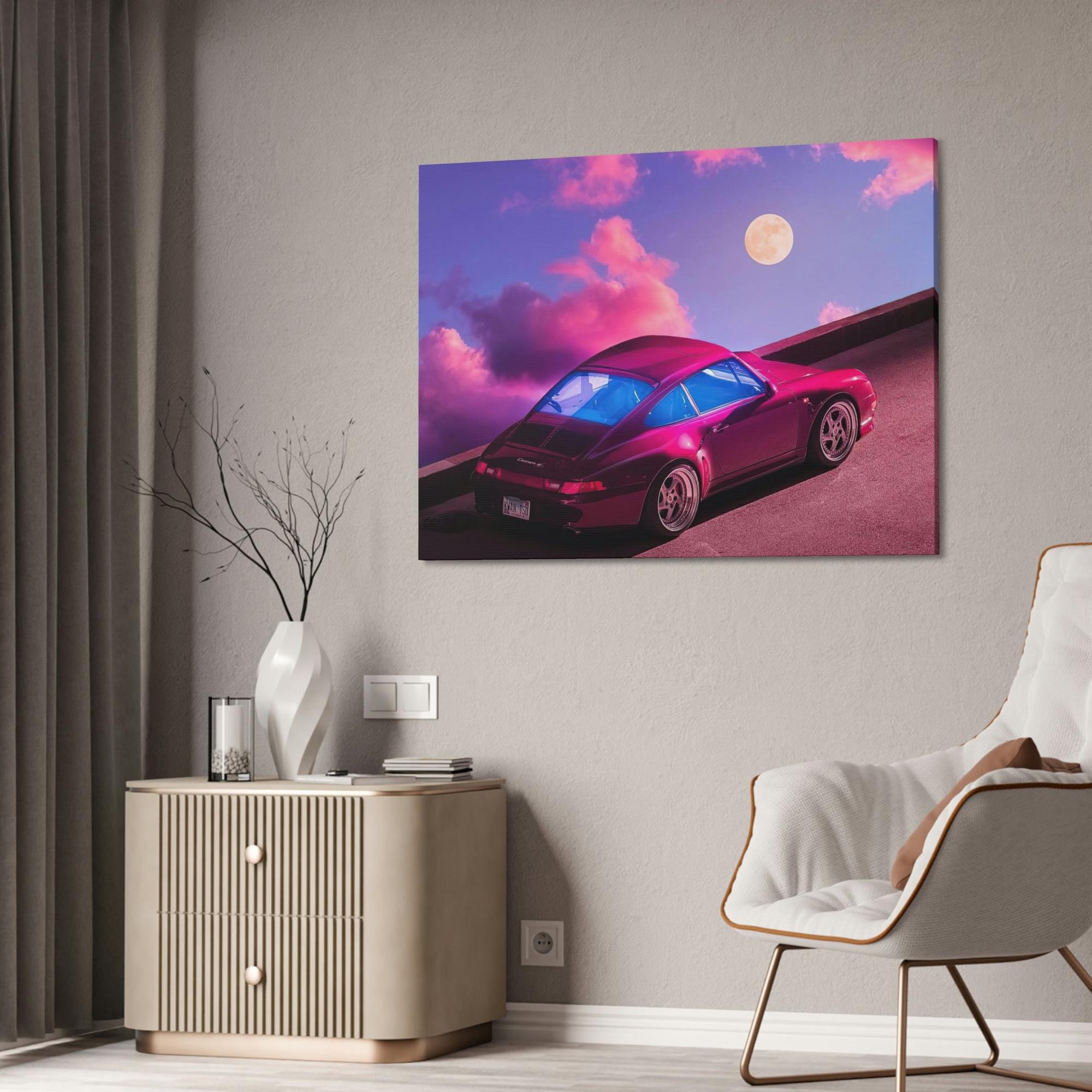 Porsche Porsche's Art of Speed: Canvas Wall Art Print That Inspires the Ultimate Driving Experience