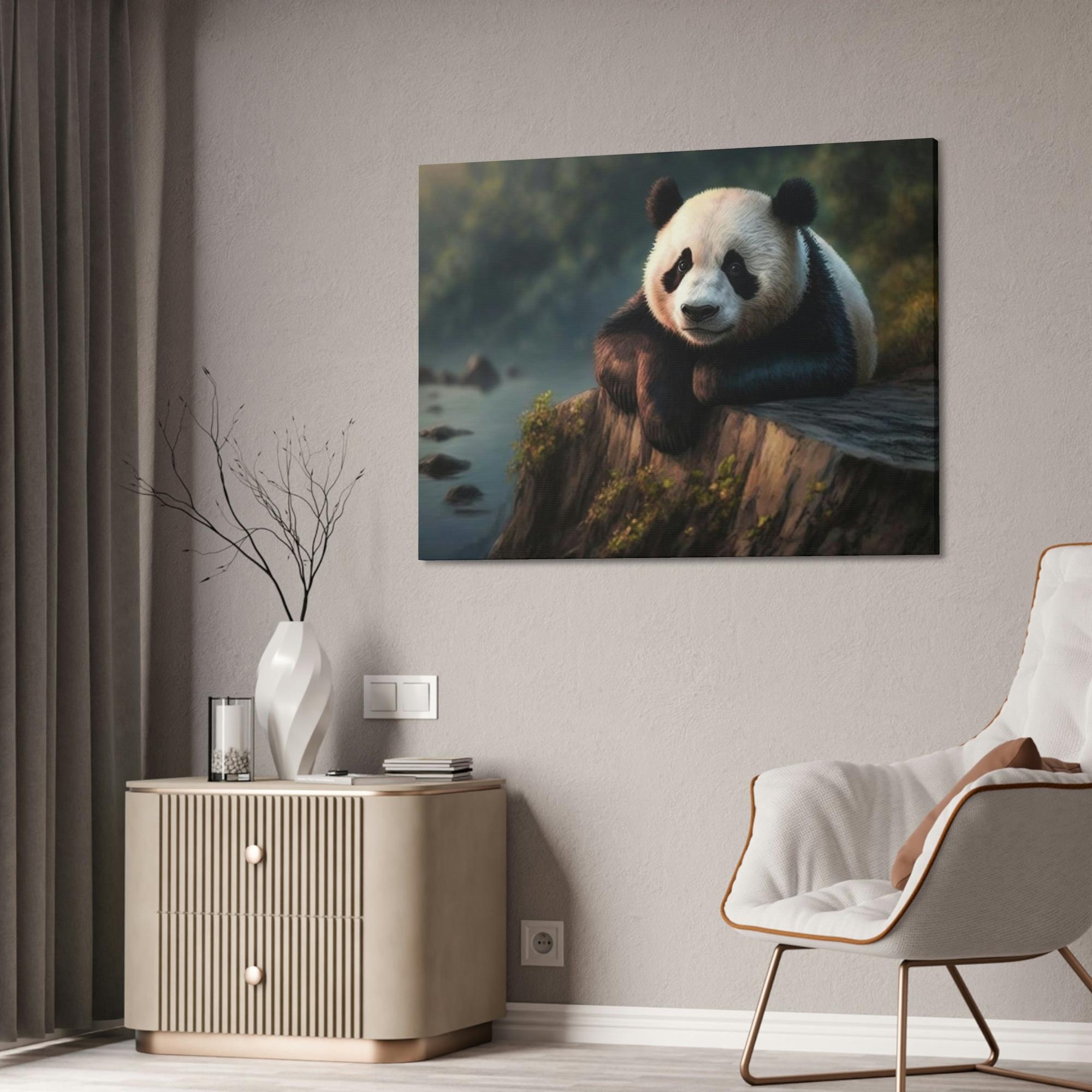 Pandas Pandas in the Wild: A Majestic Sight
