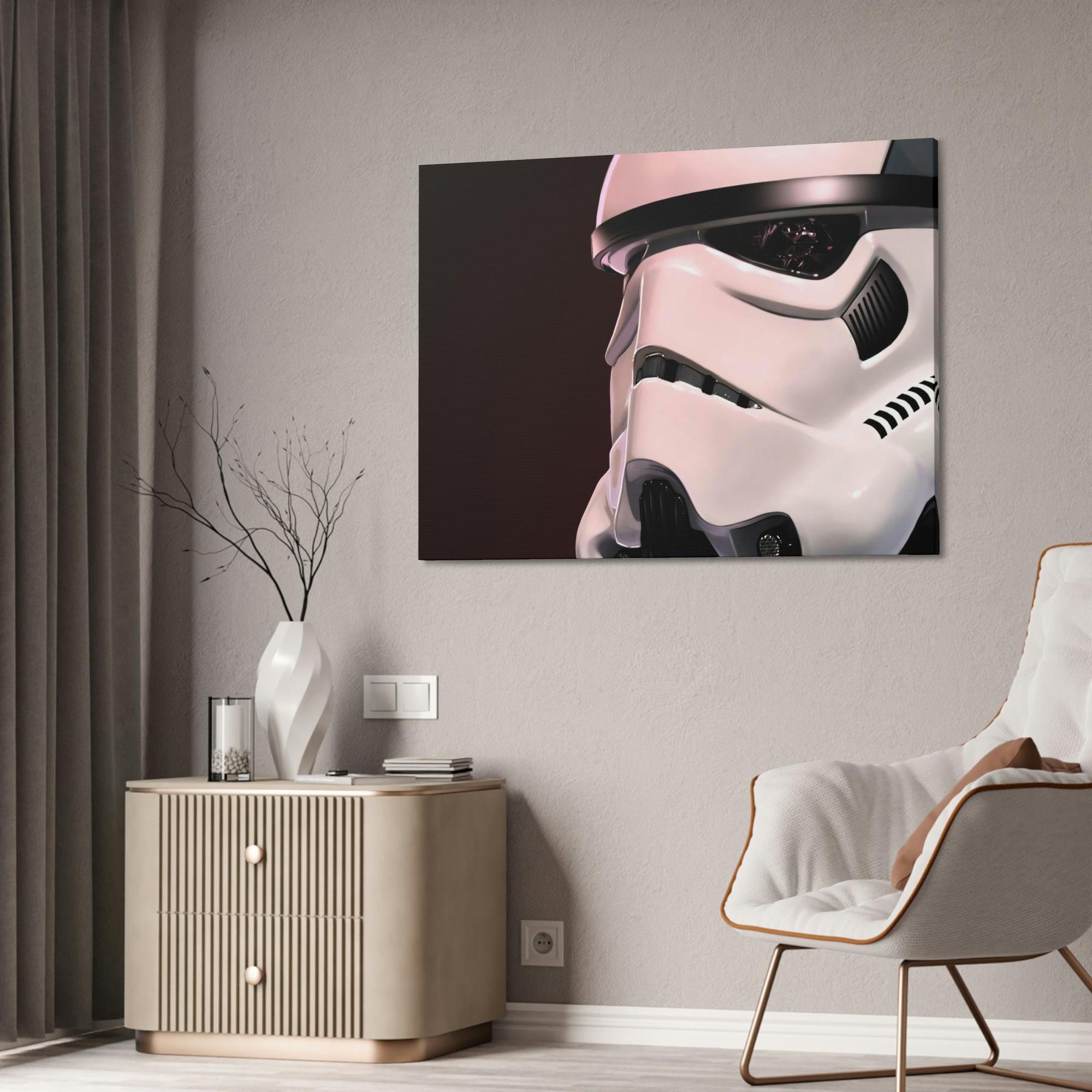 Star Wars R2-W0: The White Droid's Journey in Star Wars - Framed Canvas & Poster Art