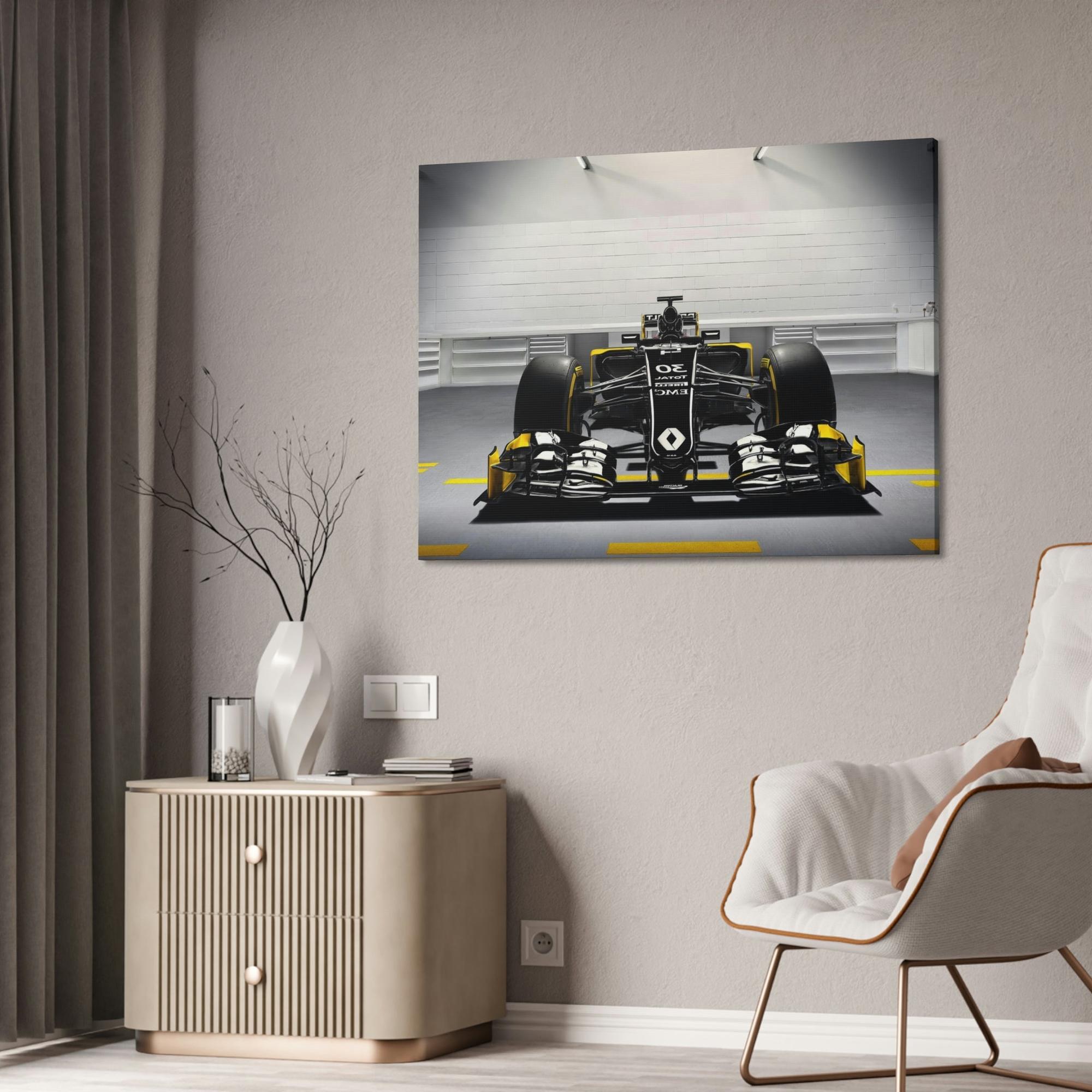 F1 The Power of Speed: Striking F1 Art Print on Canvas & Poster