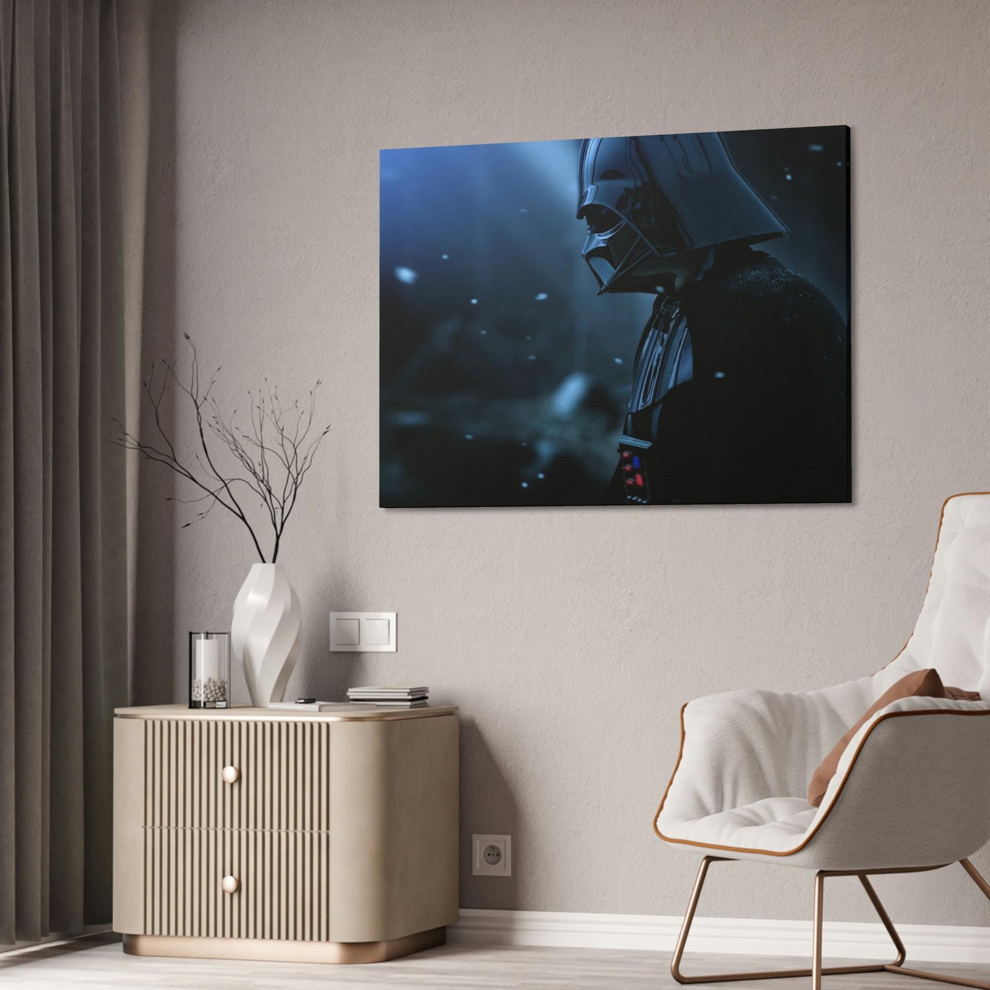 Star Wars The Power of the Force: Natural Canvas Print of Iconic Star Wars Moments