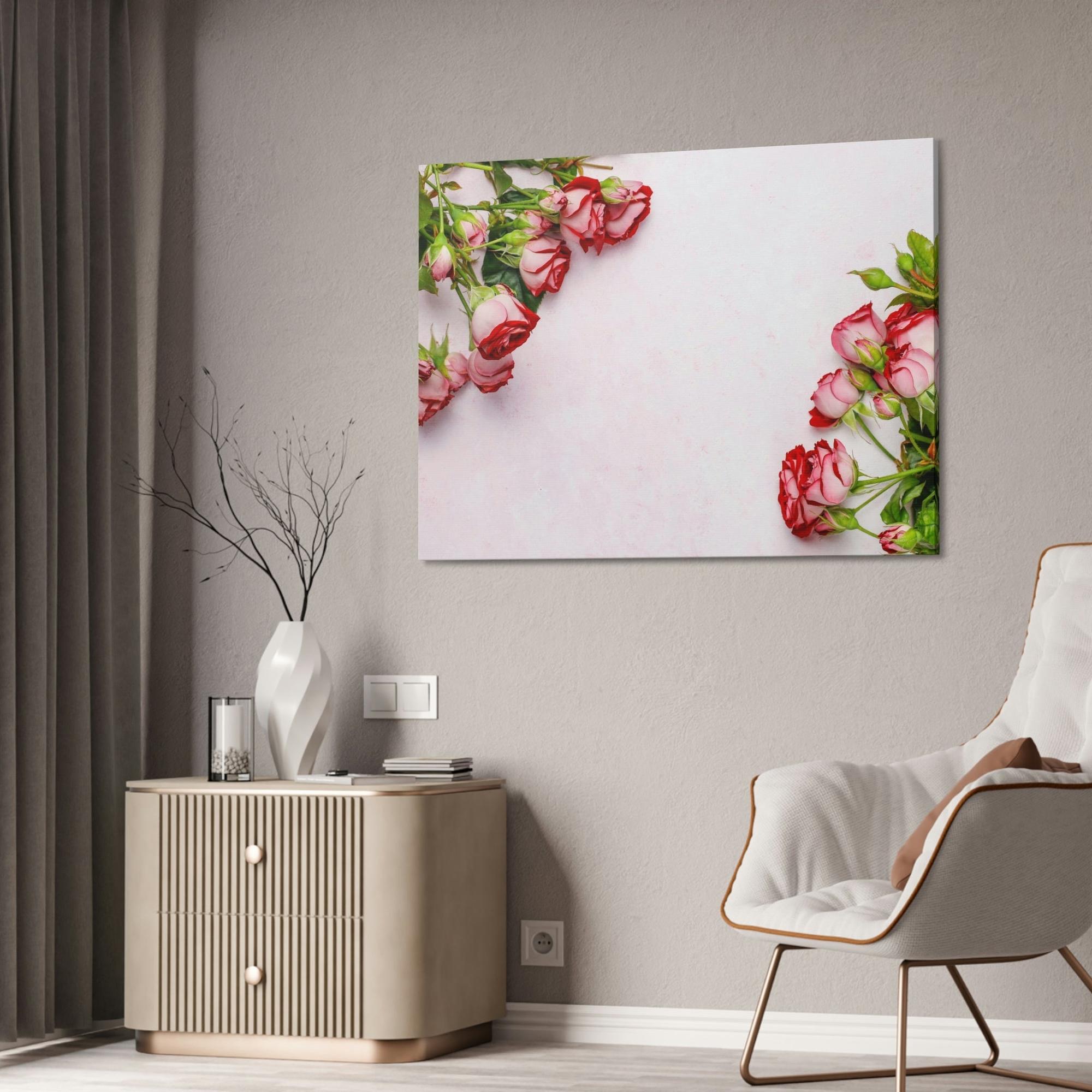 Roses The Rose's Spell: A Dreamy and Enchanting Painting on Canvas