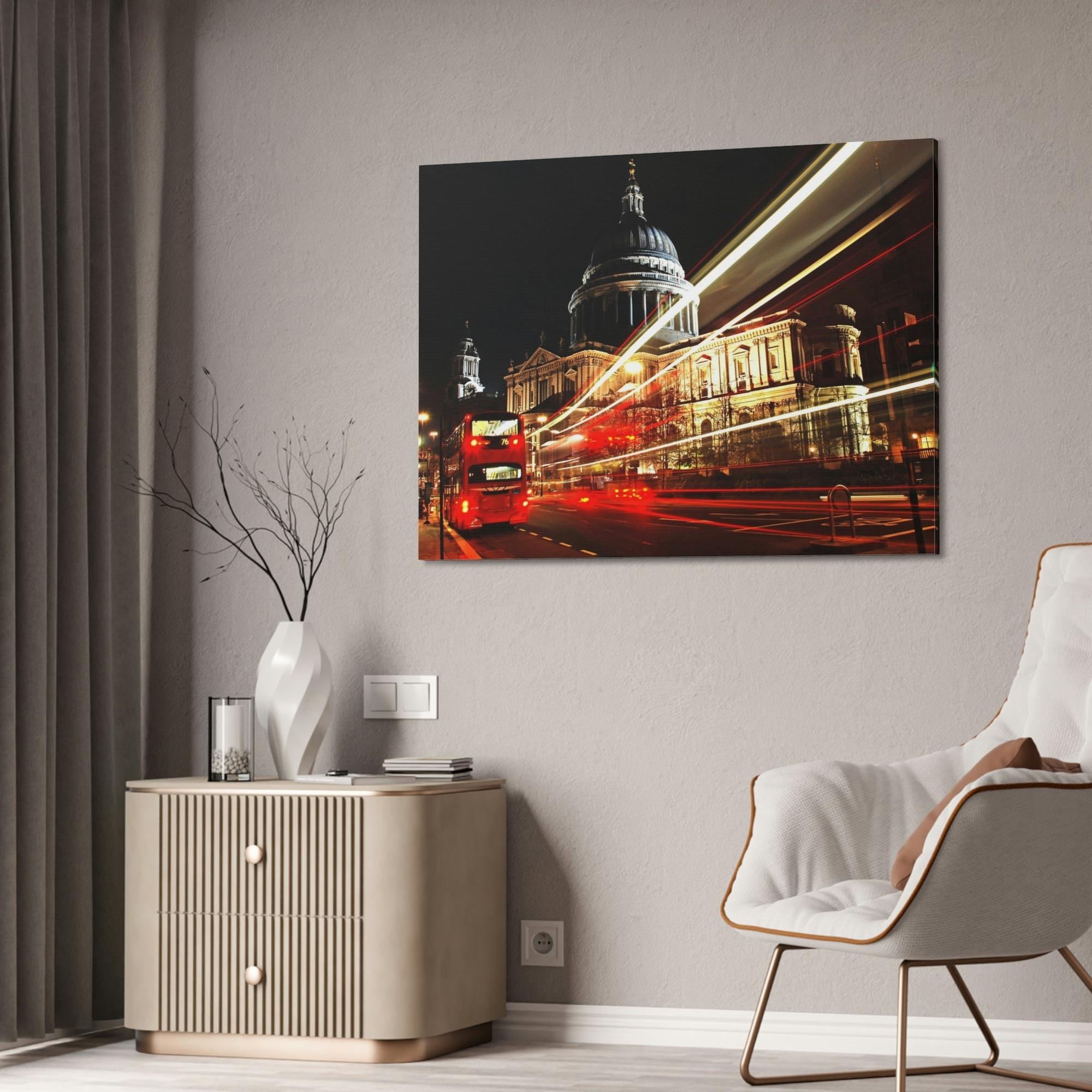 Bus The Essence of Travel: Canvas Print capturing the Spirit of Buses