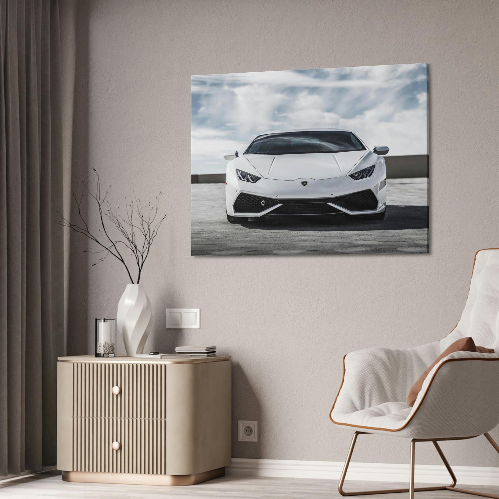 Lamborghini Luxury on Wheels: Lamborghini Canvas & Poster on a High-Quality Print