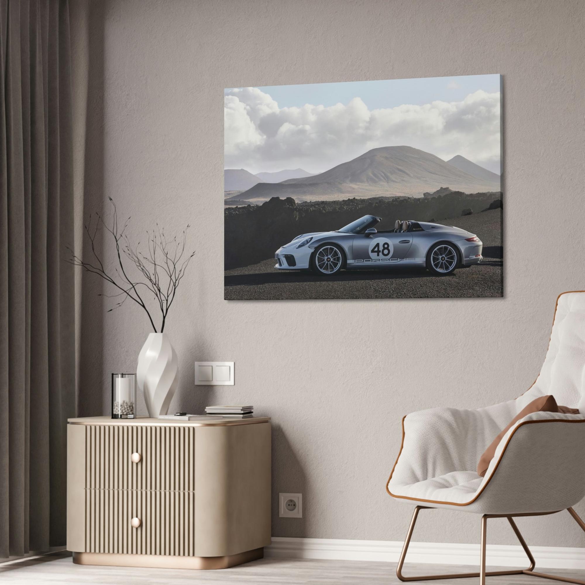 Porsche Precision in Motion: Porsche Art to Elevate Your Home Decor