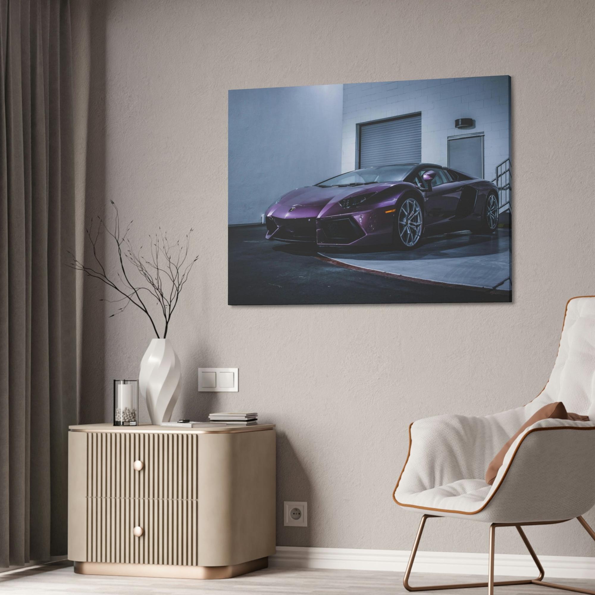 Lamborghini The Art of Lamborghini: Framed Canvas and Artwork Showcasing Iconic Design