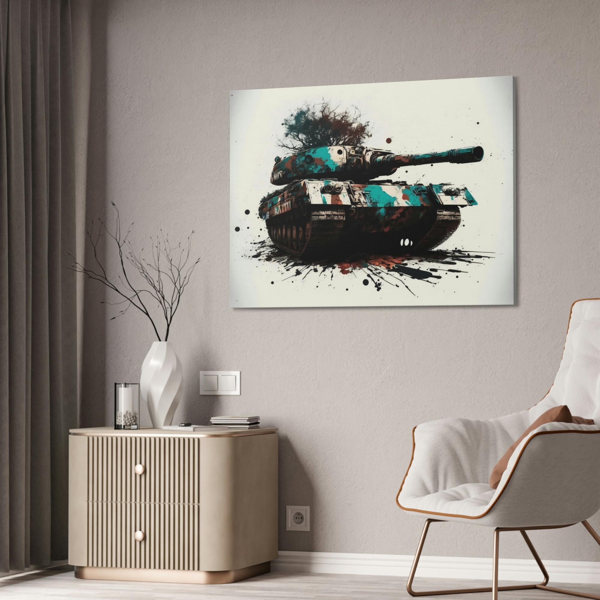 World Of Tanks Valor Unleashed: Captivating World of Tanks Print on Canvas & Poster