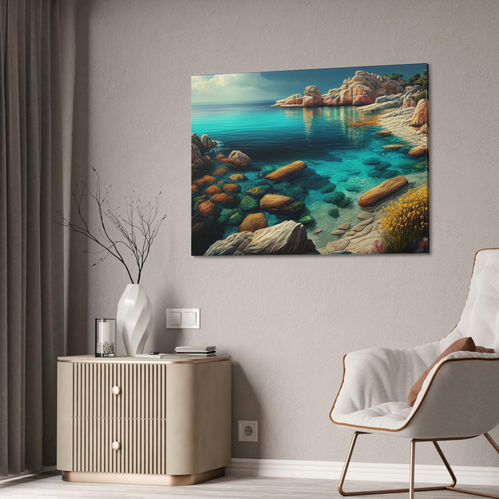 Lakes And Rivers The Majesty of Nature: Natural Canvas Wall Art of Lakes and Rivers in All Their Glory