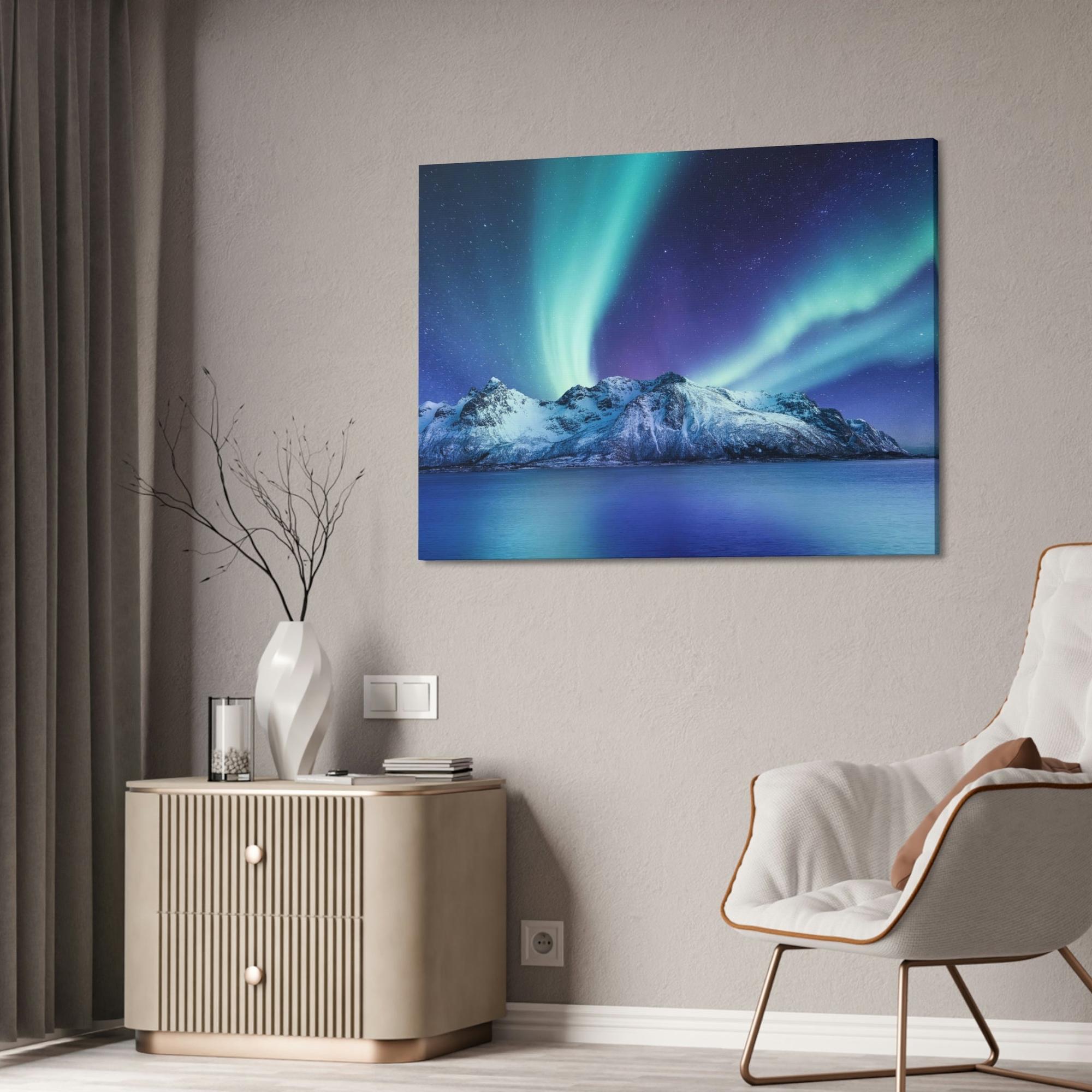 Aurora Borealis The Northern Lights: A Vibrant Canvas of Nature's Color Palette