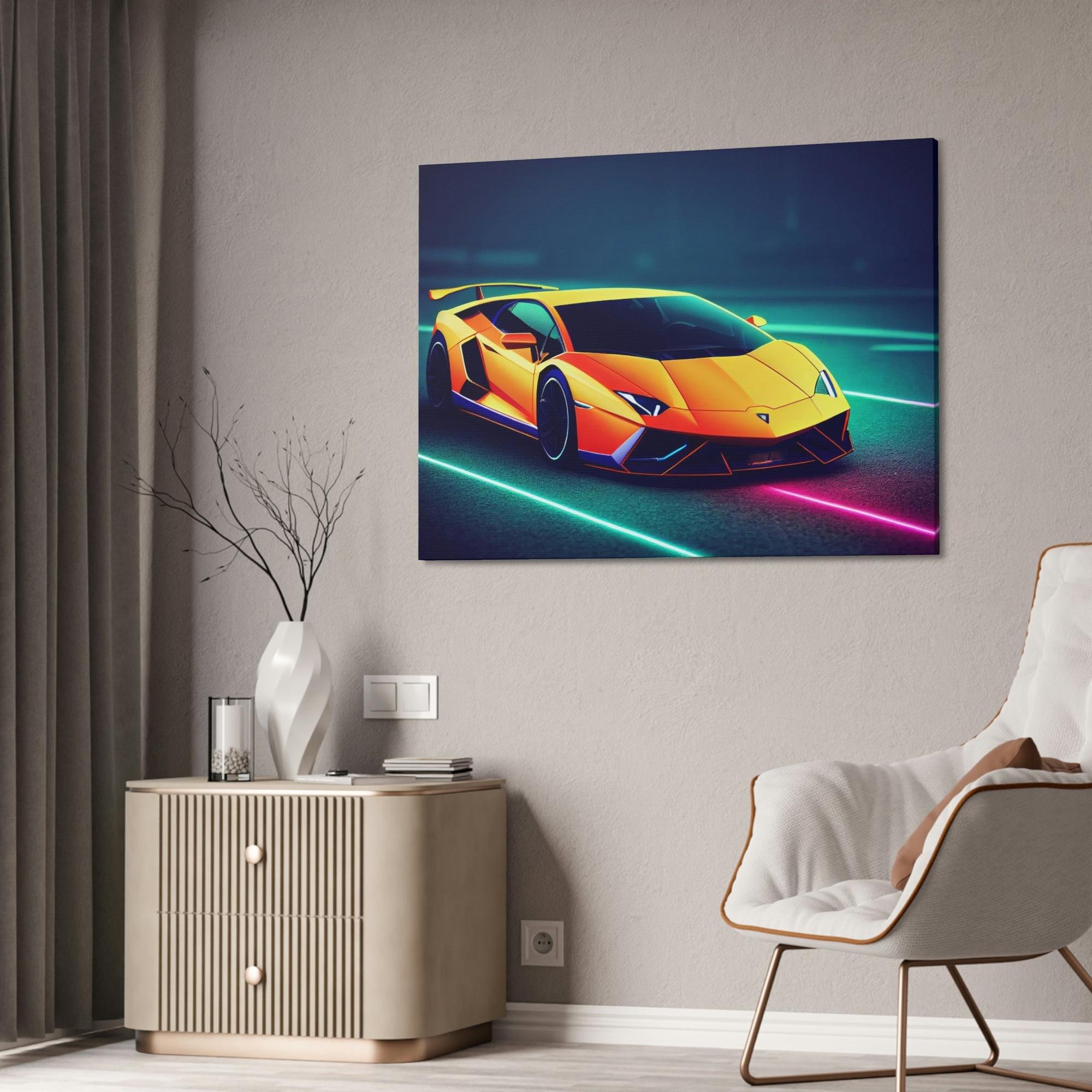 undefined The Thrill of Speed: Lamborghini Canvas & Poster Print and Wall Art