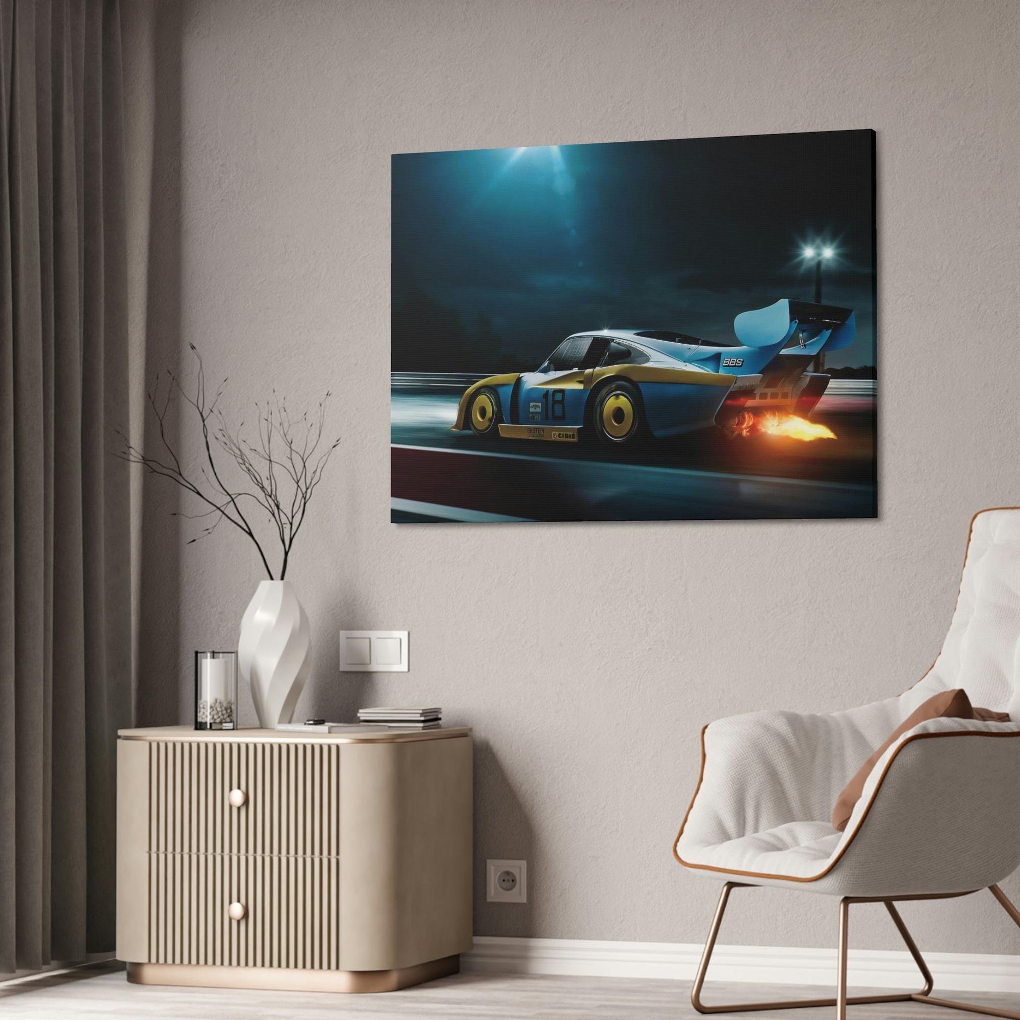 Porsche Porsche in Motion: Dynamic Canvas Wall Art for Auto Aficionados
