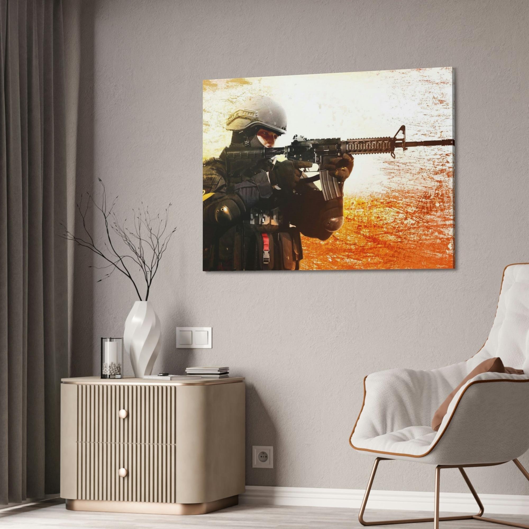 Counter Strike Gaming Glory: Counter Strike Poster & Canvas Wall Art