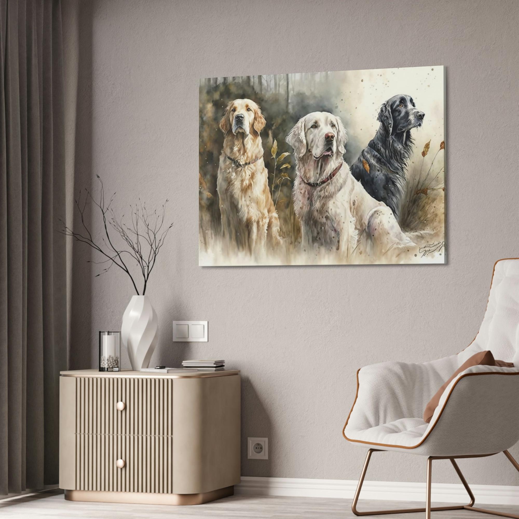 Dogs The Furry Bunch: A Portrait of Playful Pooches
