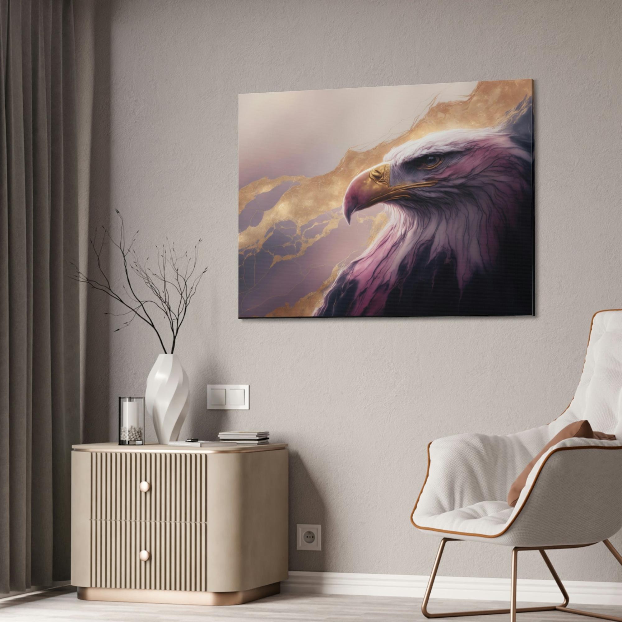 undefined Wings of Wonder: Inspiring Canvas & Poster Revealing the Enchanting Eagles