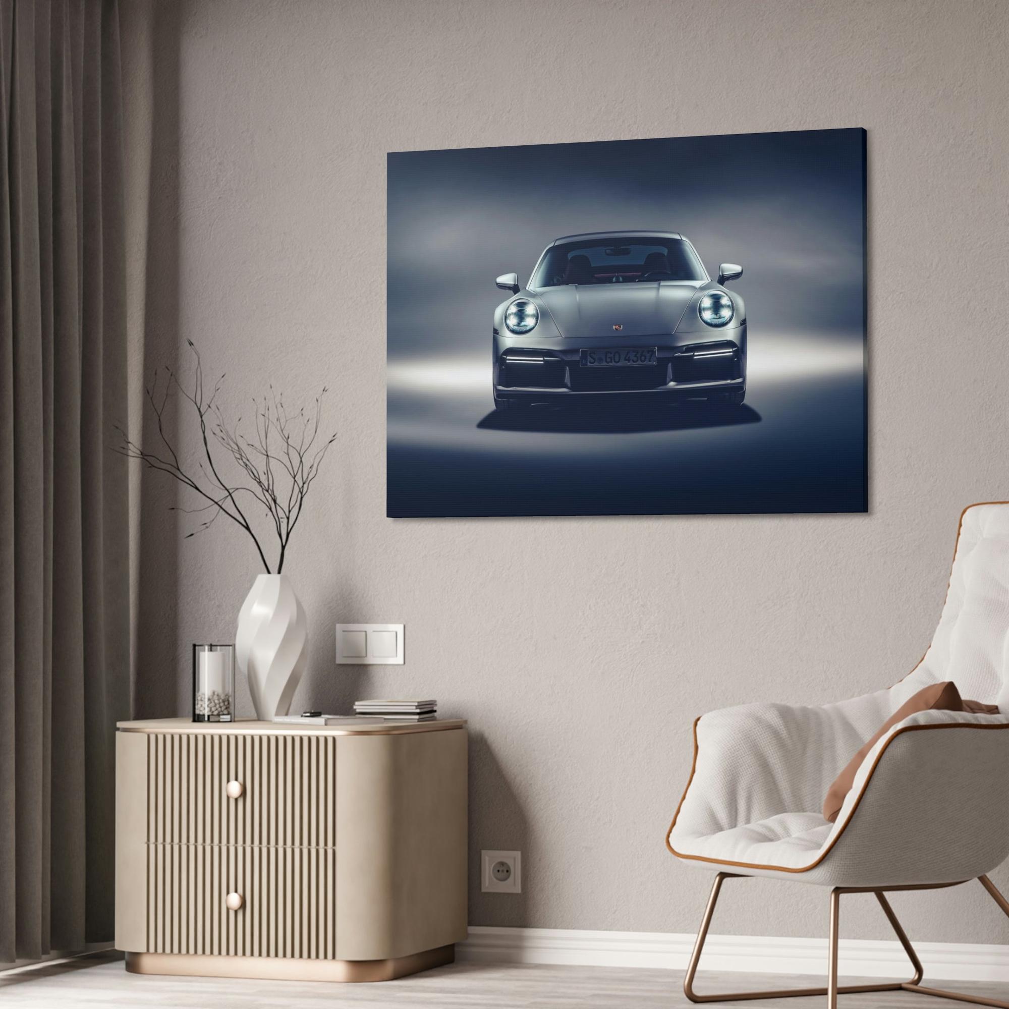 Porsche Porsche Passion: Artistic Framed Canvas & Poster for Car Enthusiasts