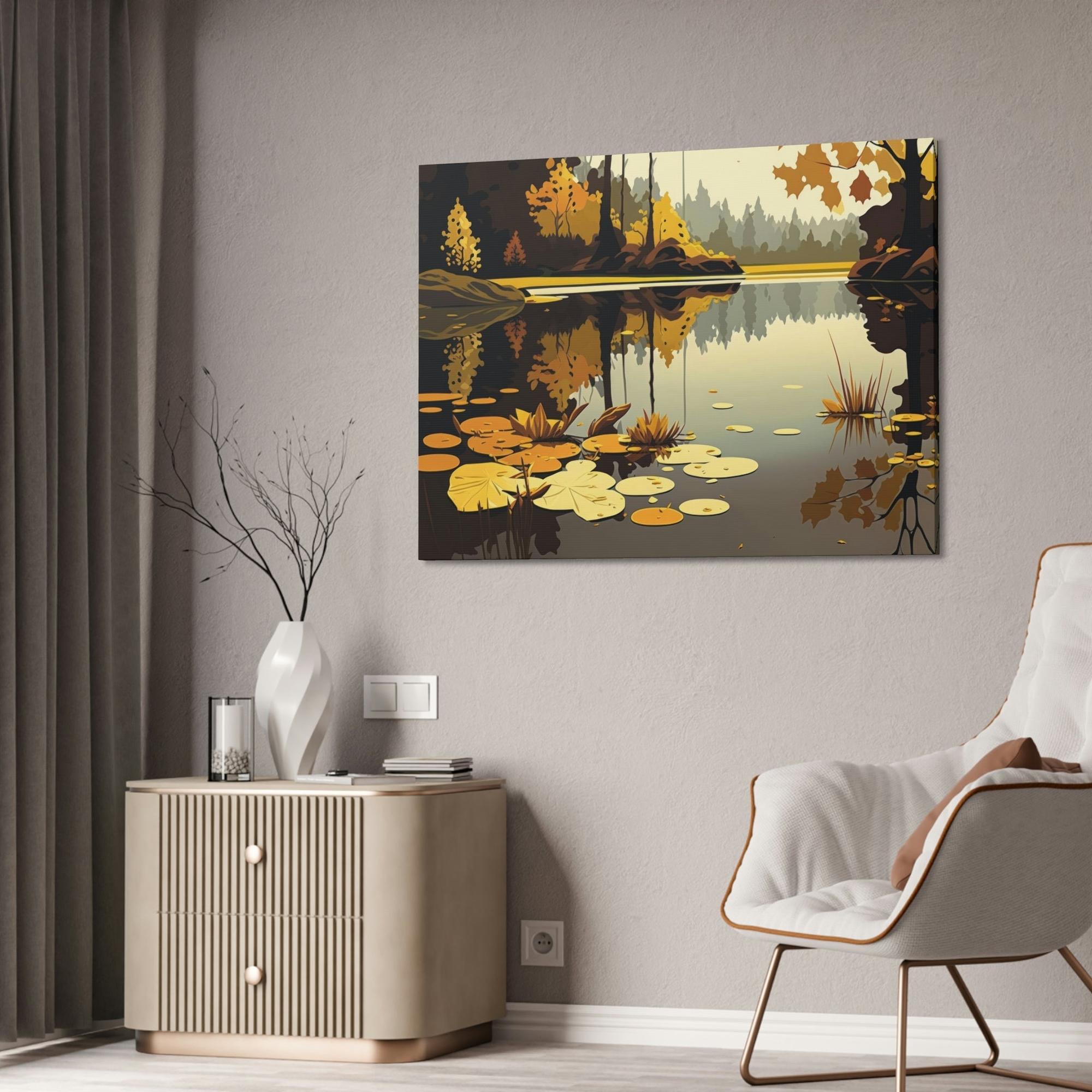 Lakes And Rivers Reflections of Nature: Wall Art and Canvas Print of Lakes and Rivers