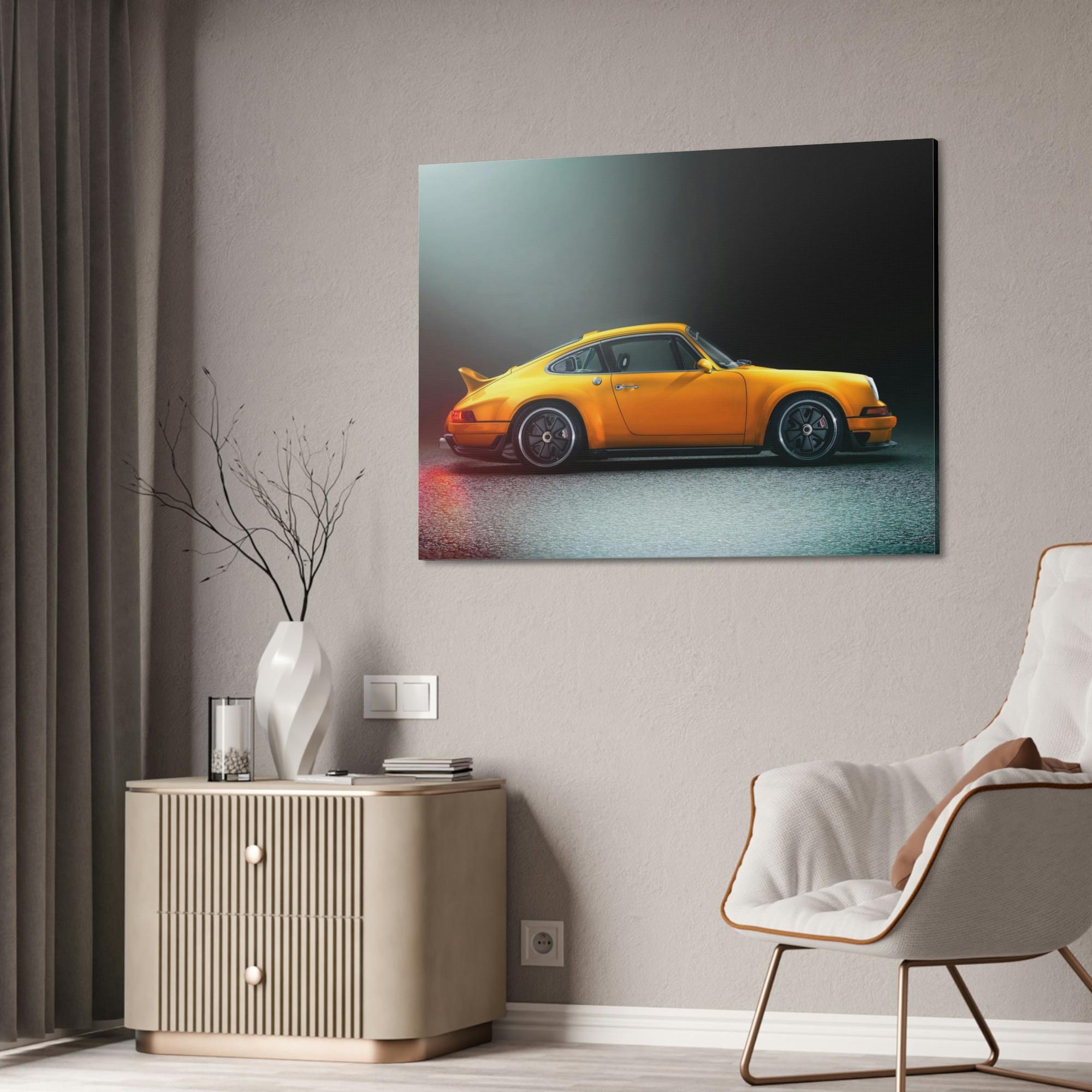 Porsche The Porsche Lifestyle: A Framed Poster of the Iconic Sports Car Brand