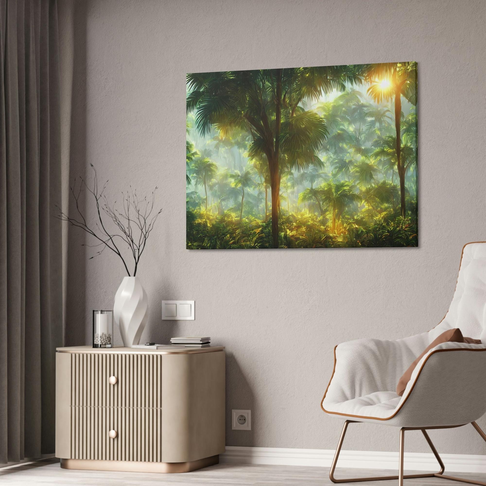 Tropical Island Vibes: Capturing the Essence of the Tropics on Canvas