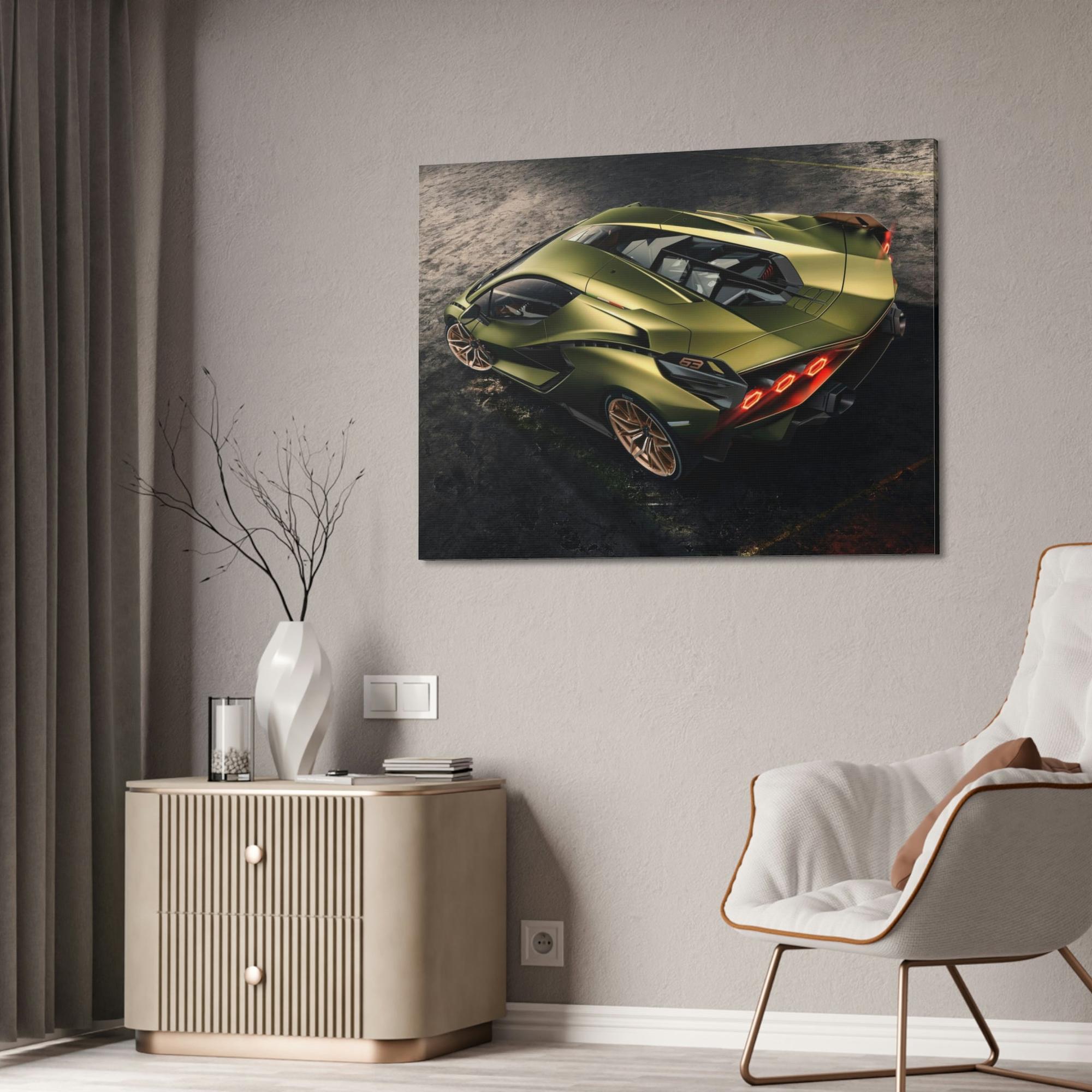 Lamborghini Lamborghini Adrenaline: Canvas & Posters of Sleek Sport Car