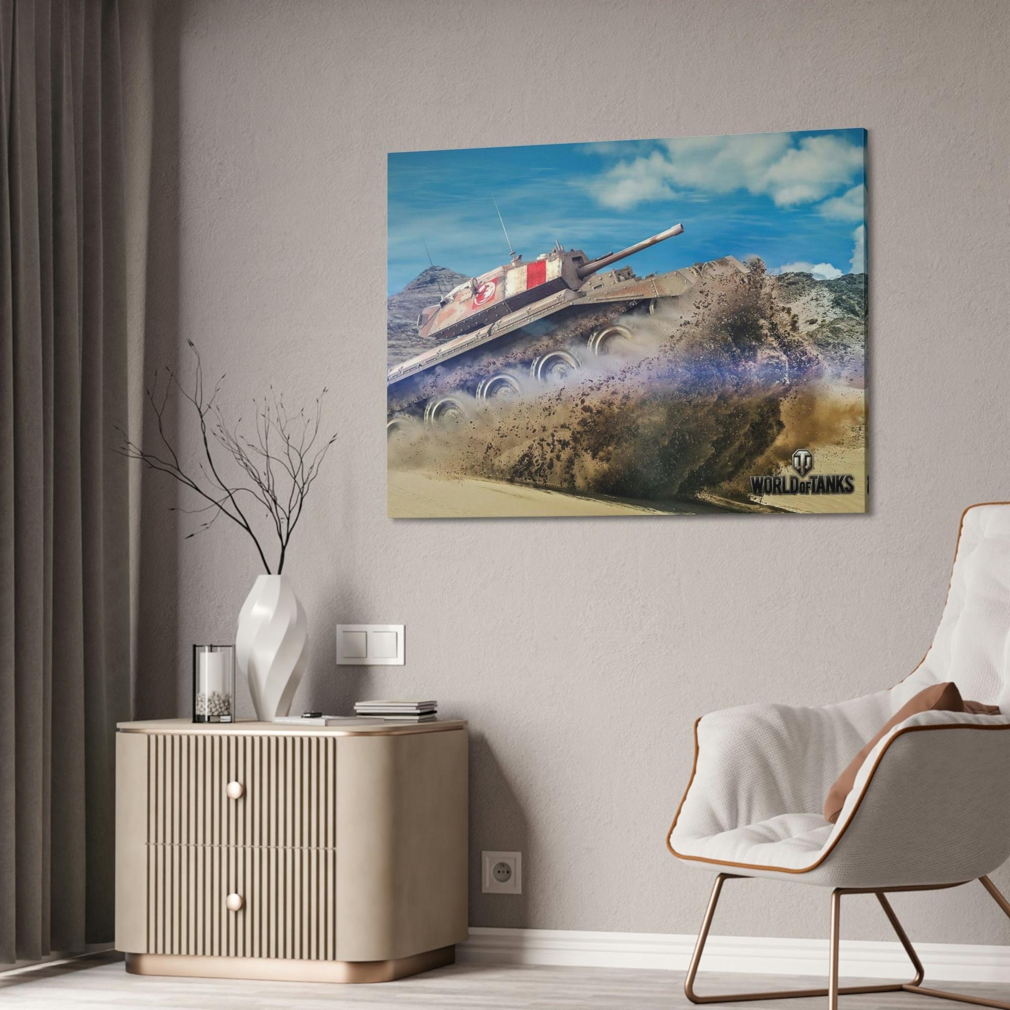World Of Tanks Metal Warriors: Captivating World of Tanks Canvas & Poster Wall Art
