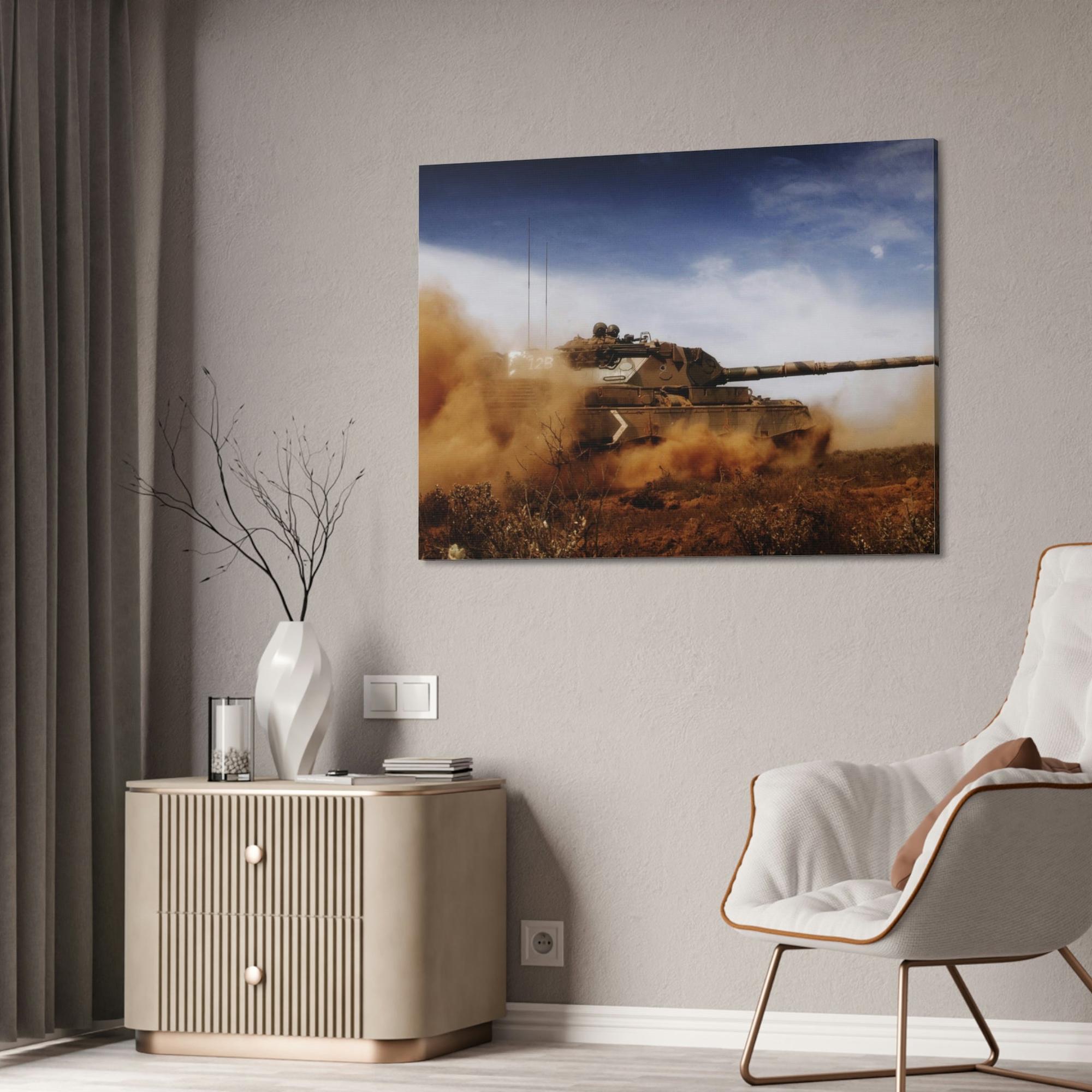 World Of Tanks Mighty Steel Brigade: Captivating World of Tanks Canvas & Poster Wall Art