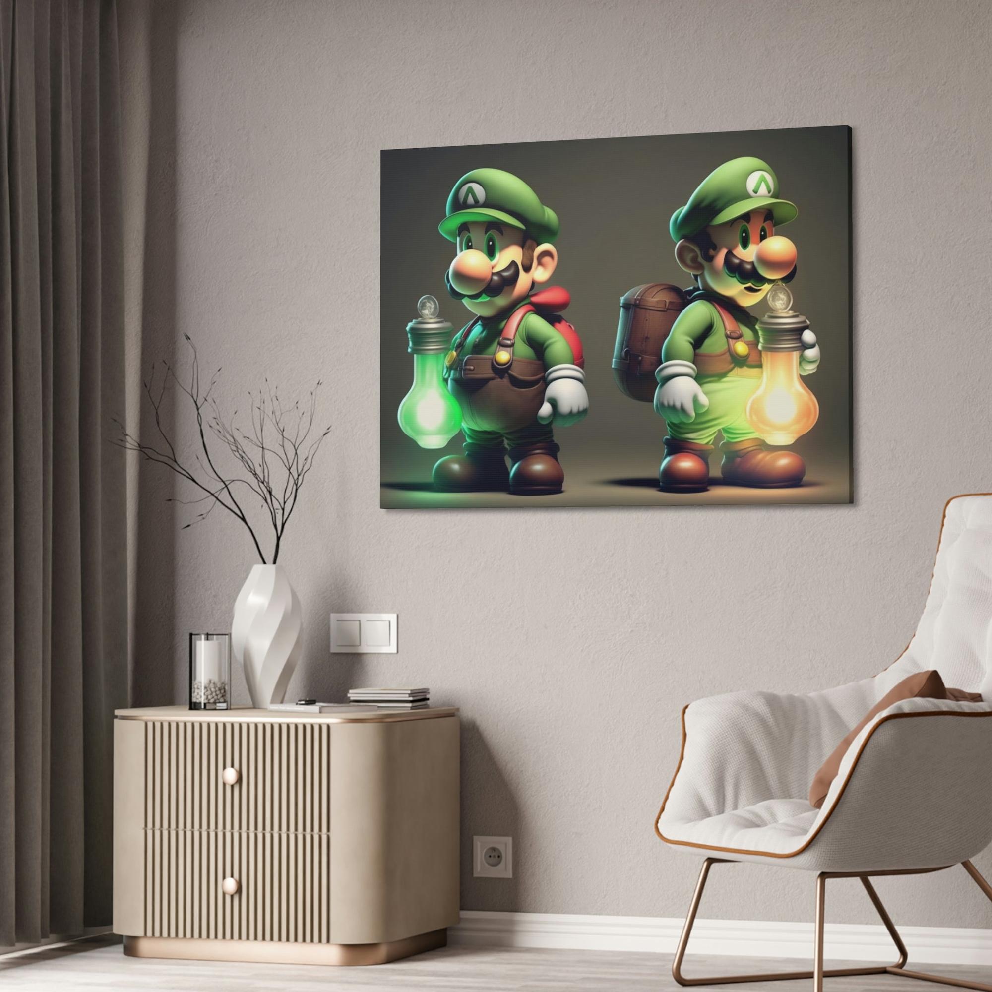 Horses Mario's Kingdom: A Canvas Quest