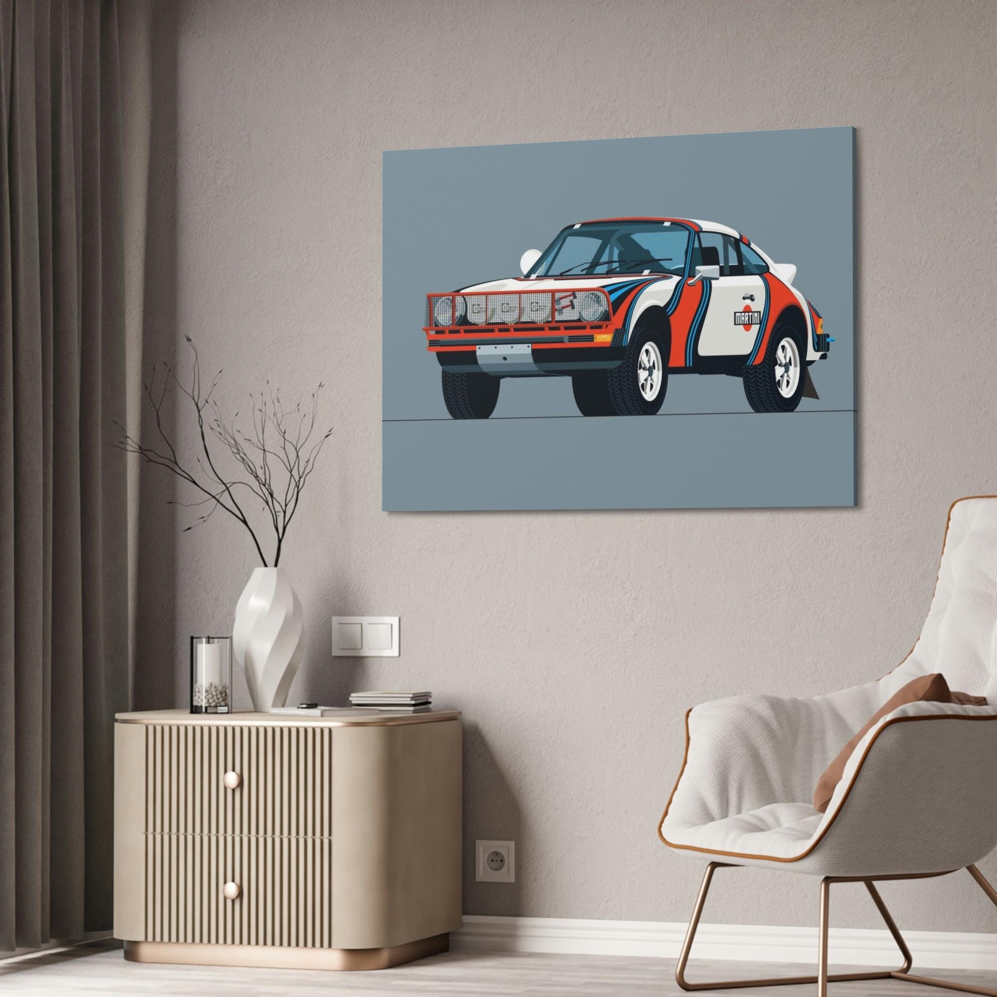 Porsche A Captivating Porsche Print: High-Quality Canvas Prints for Car Lovers