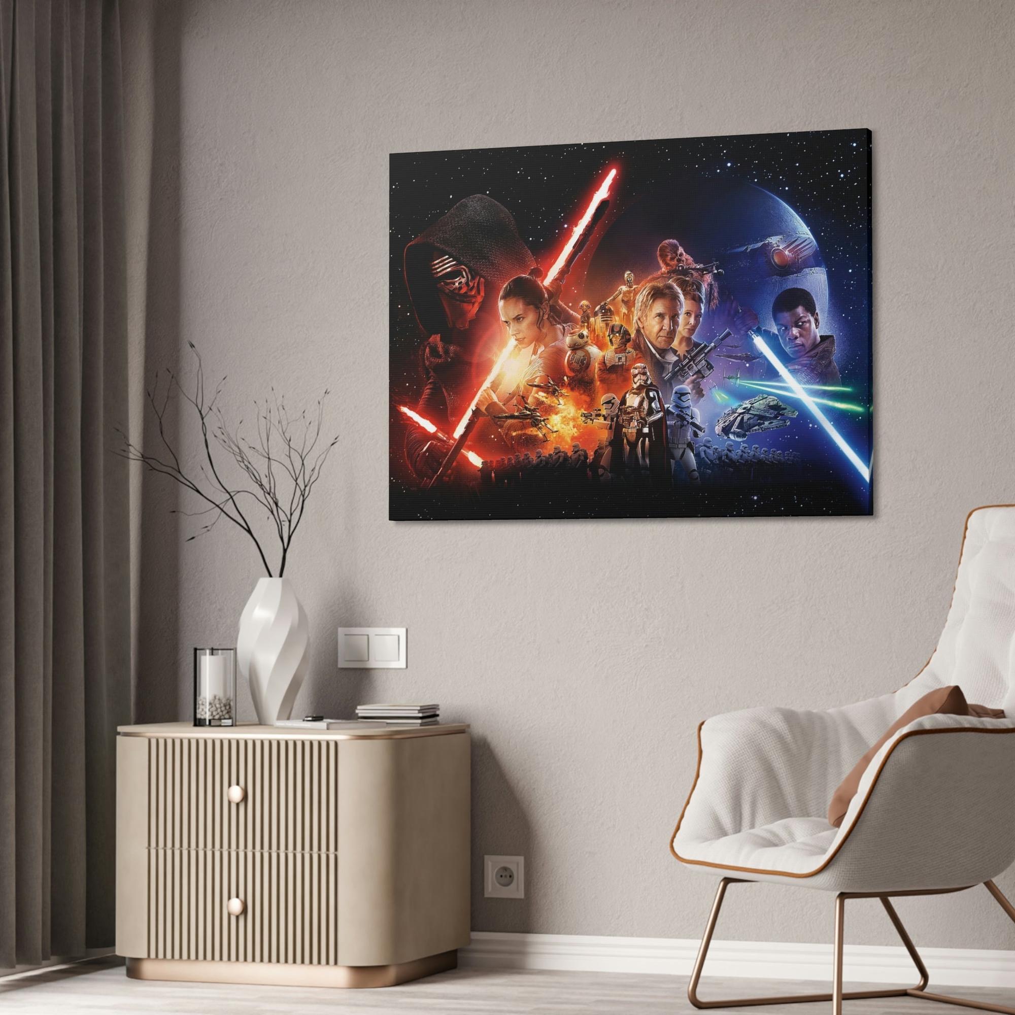 Star Wars Rebellion Rising: Framed Canvas & Poster Art with Iconic Star Wars Rebels