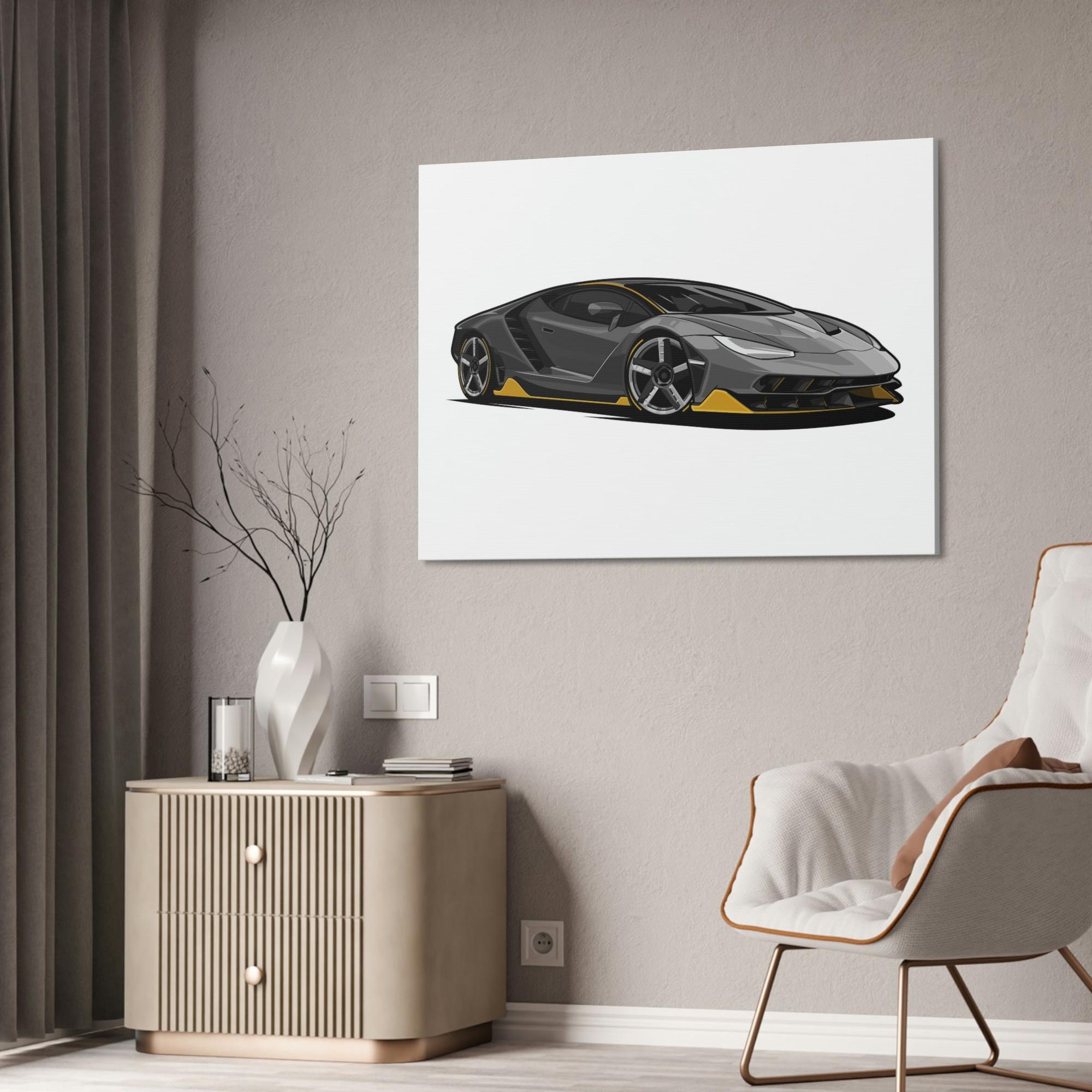 Lamborghini Lamborghini Legacy: Exquisite Canvas & Poster Art and Wall Print