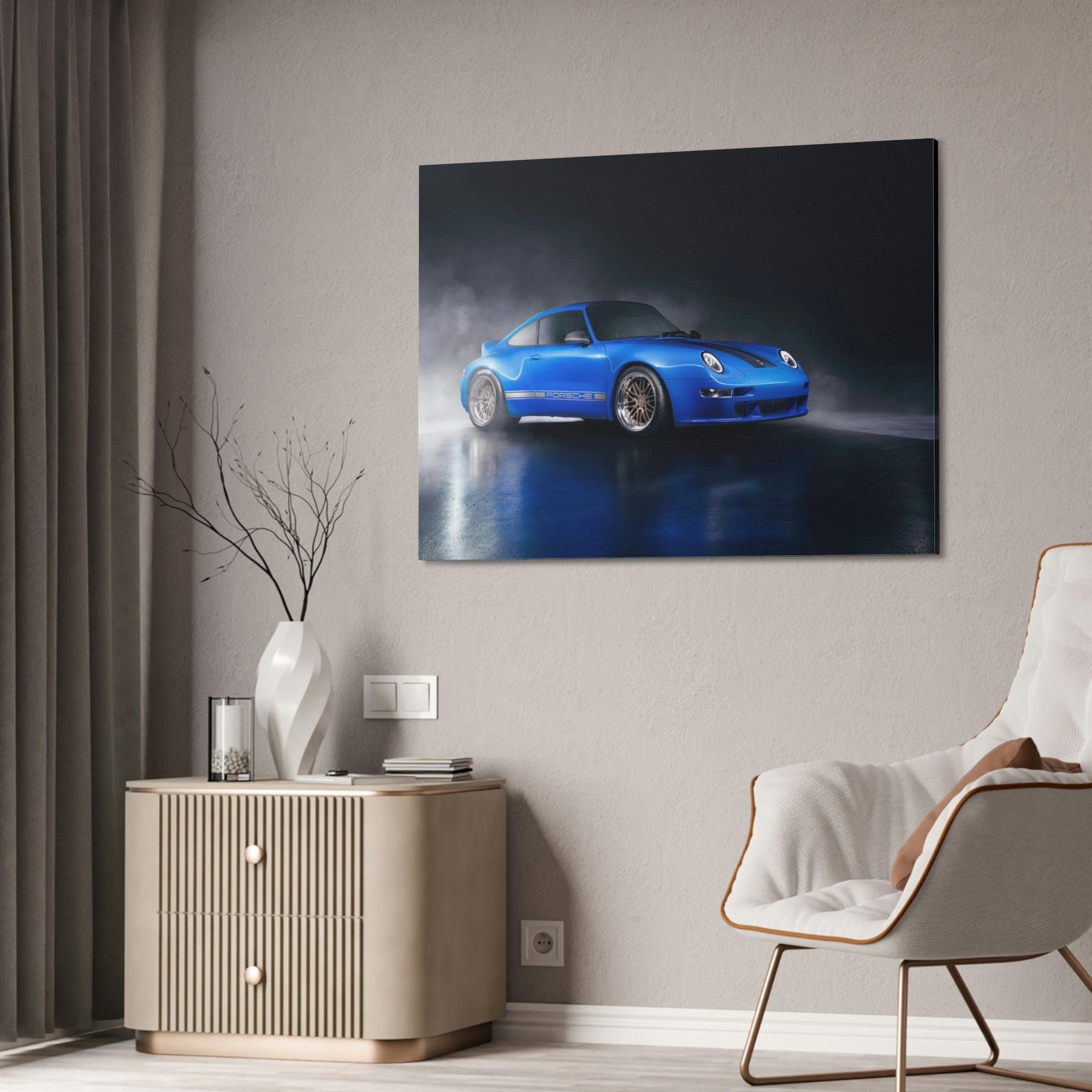 Porsche Porsche Heritage: Classic Poster Print of a Vintage Porsche