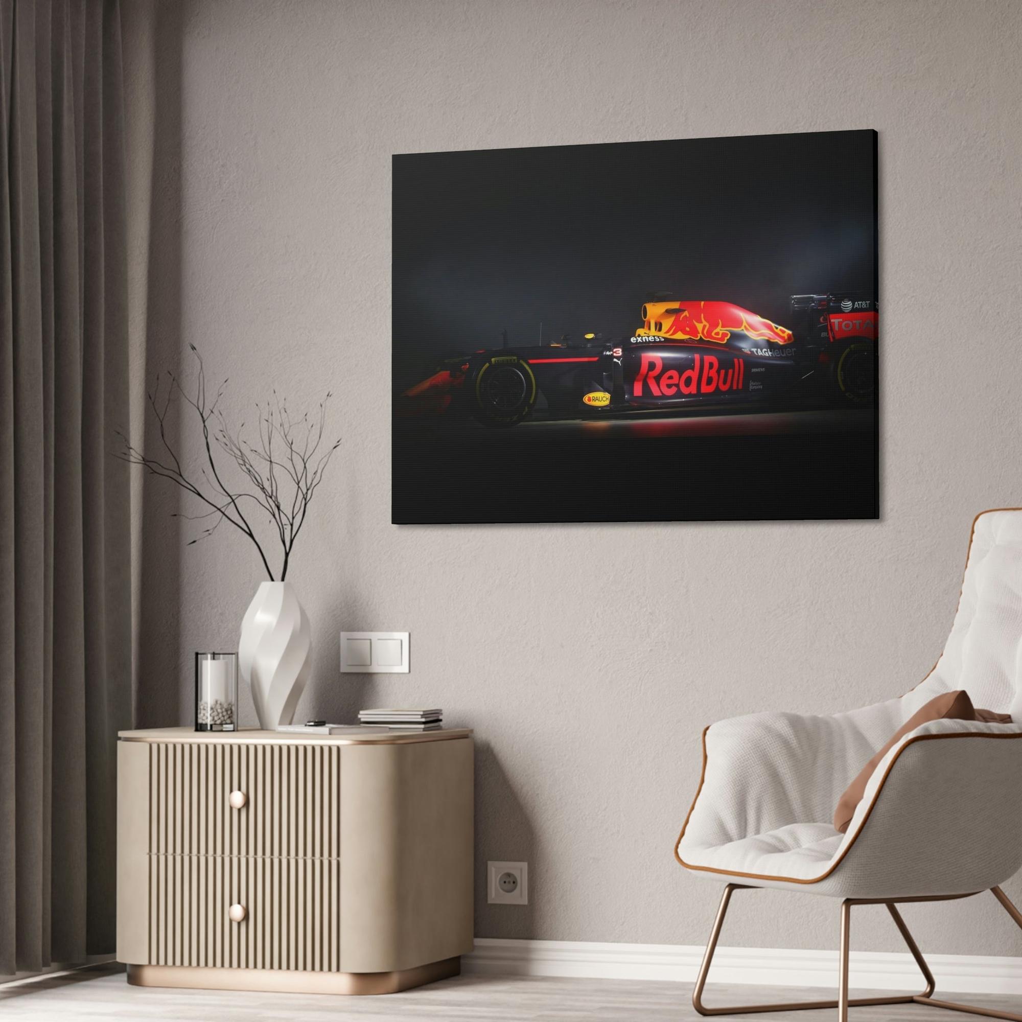 F1 The Art of Winning: Bold F1 Car Print on Framed Canvas & Poster