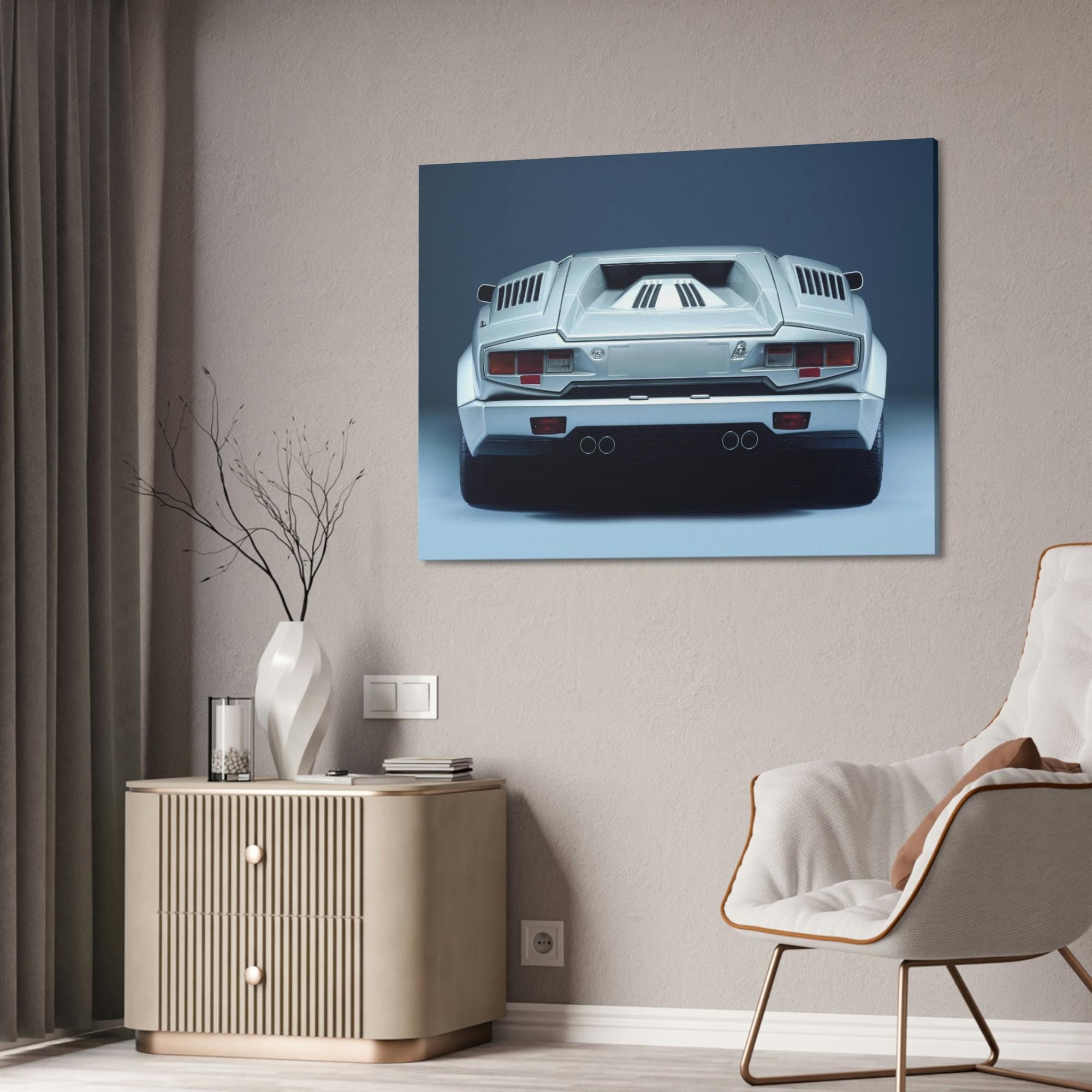 Lamborghini Mastering Speed: Lamborghini Canvas Print and Wall Art Decor