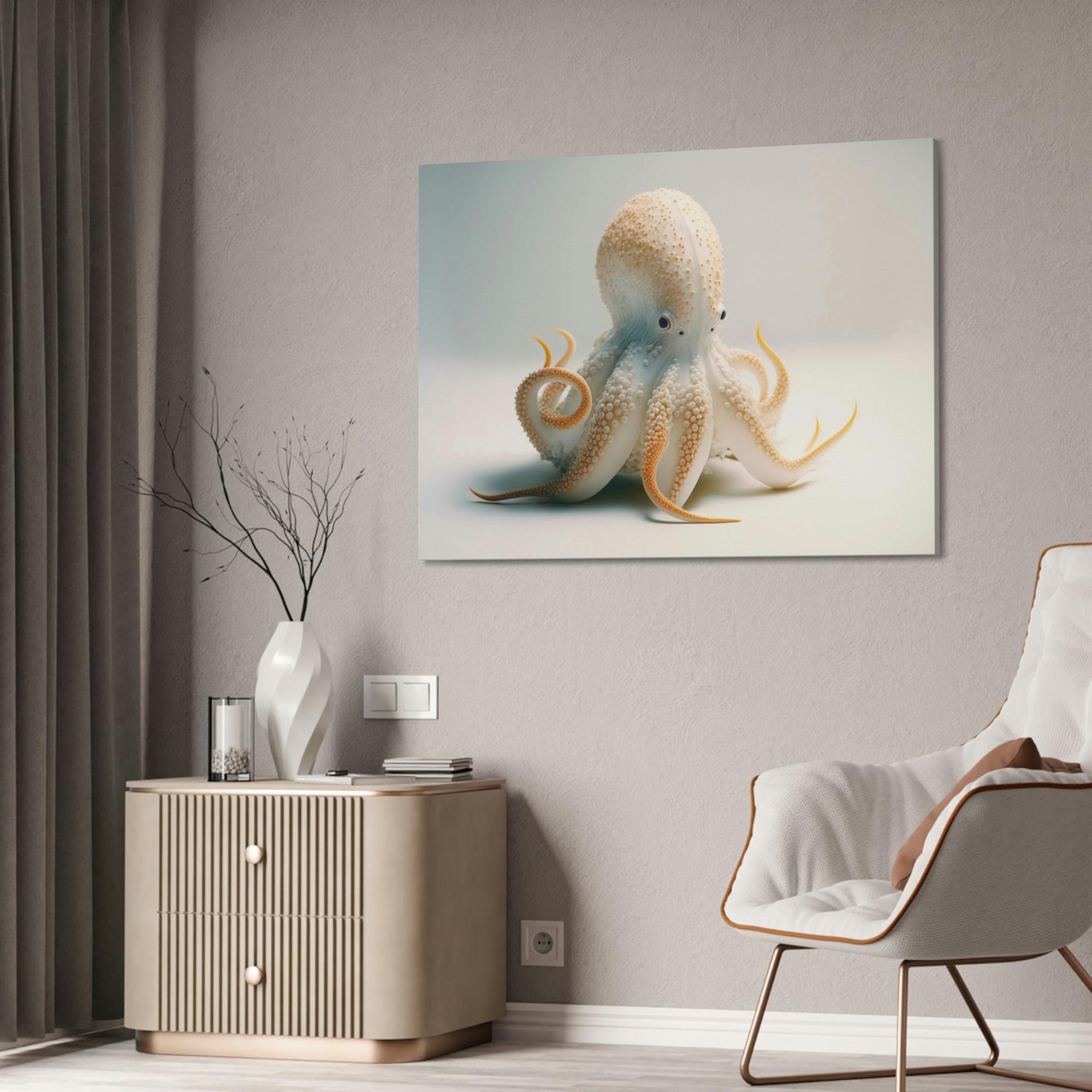undefined The Wonders of Octopuses: A Detailed and Realistic Canvas