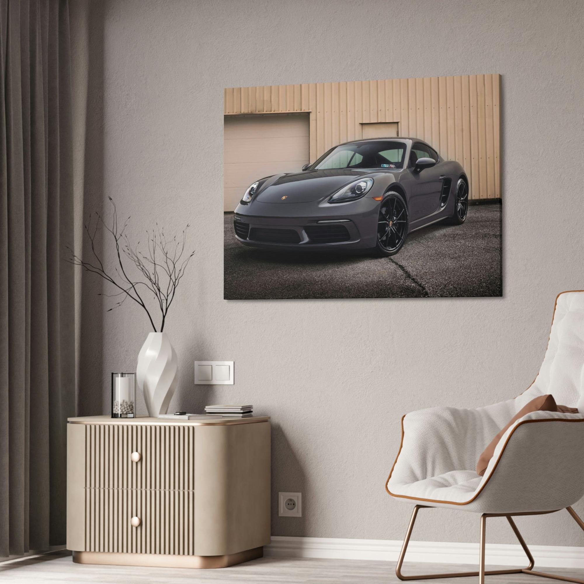 Porsche The Thrill of Porsche: Breathtaking Wall Art and Print on Canvas of Sports Cars