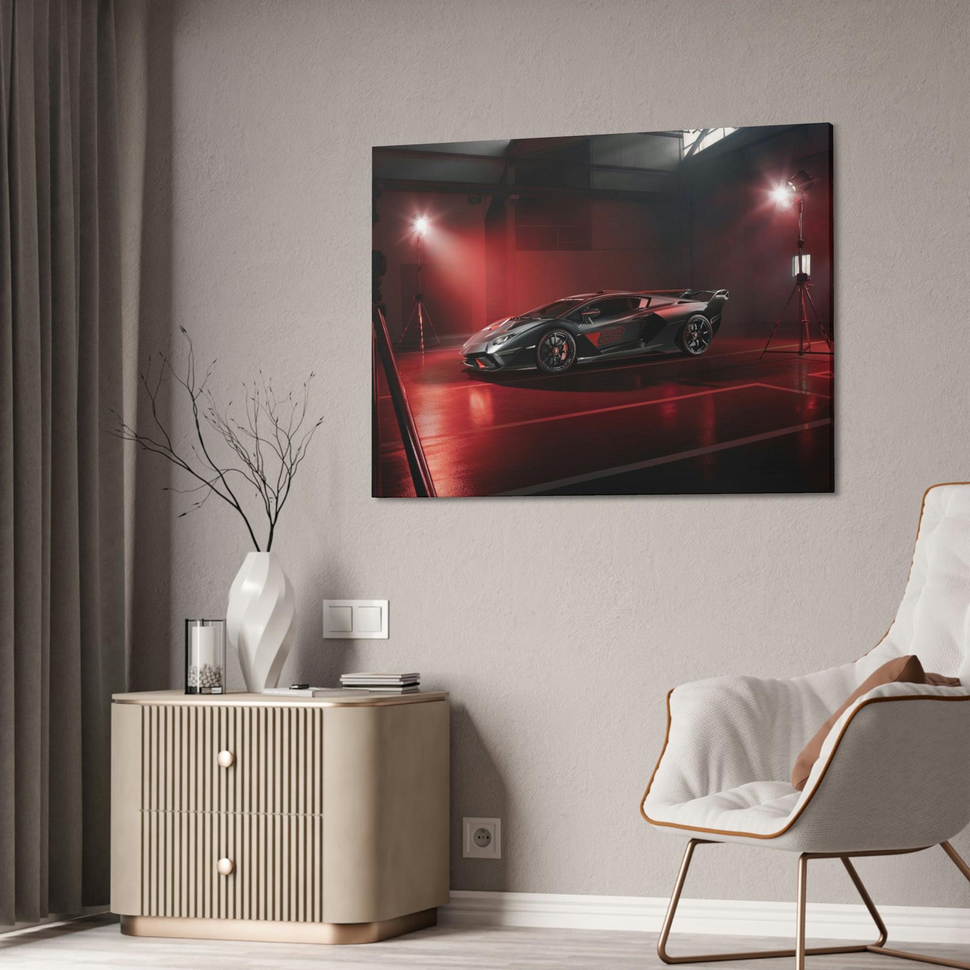 Lamborghini The Art of Lamborghini: A Stunning Framed Canvas Print