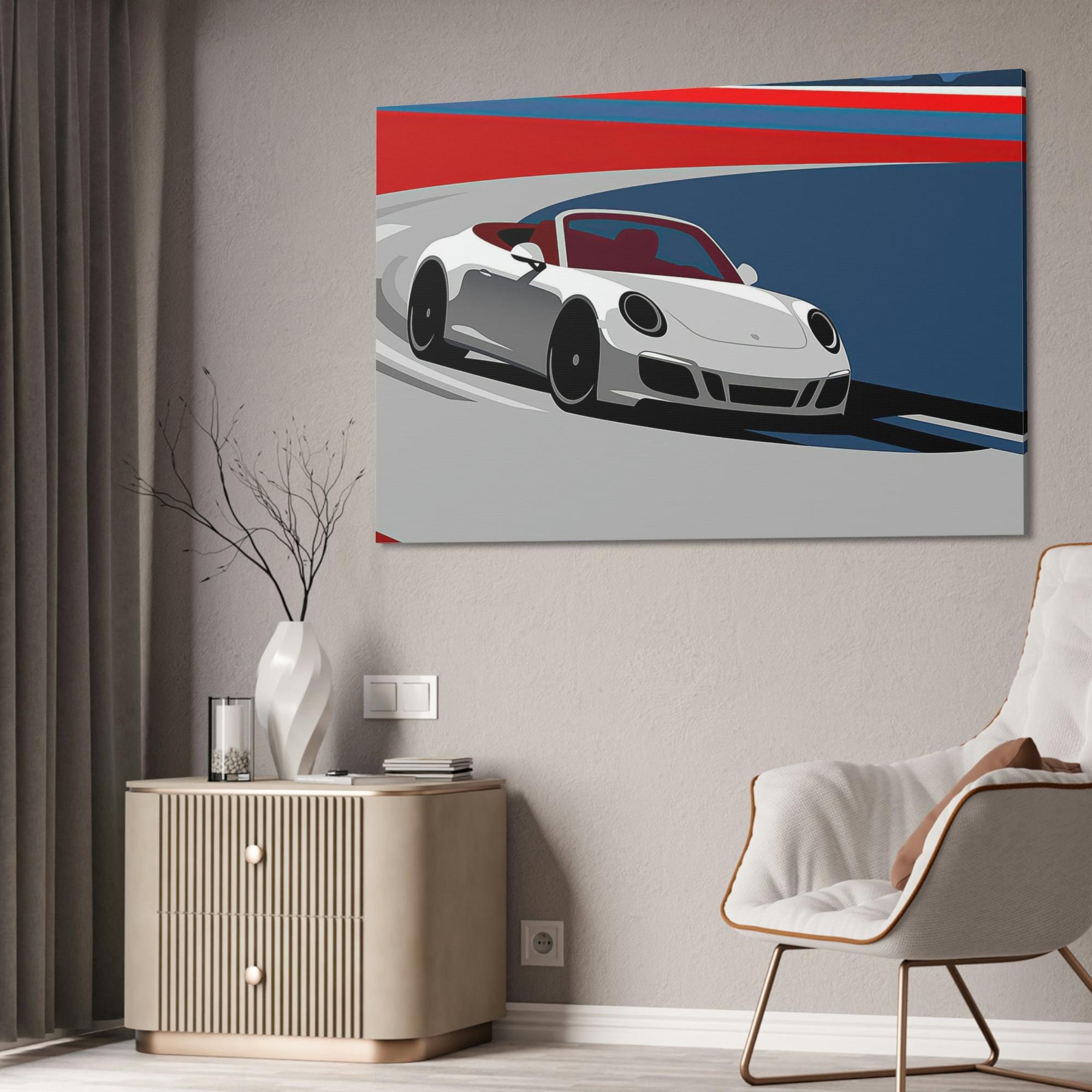 undefined Speed and Style: Stunning  Canvas & Poster Wall Art of Porsche