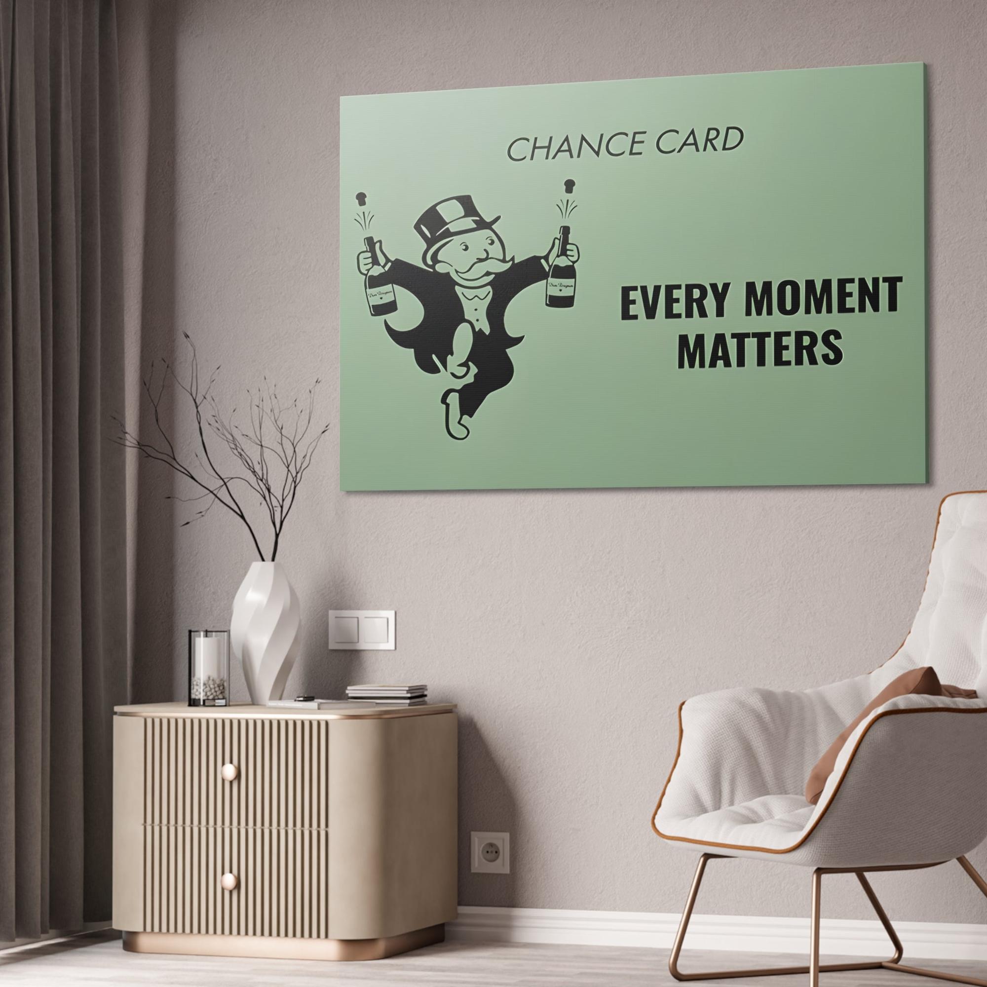Monopoly & Motivation Monopoly's Motivation Revealed: Artistic Print on Framed Canvas