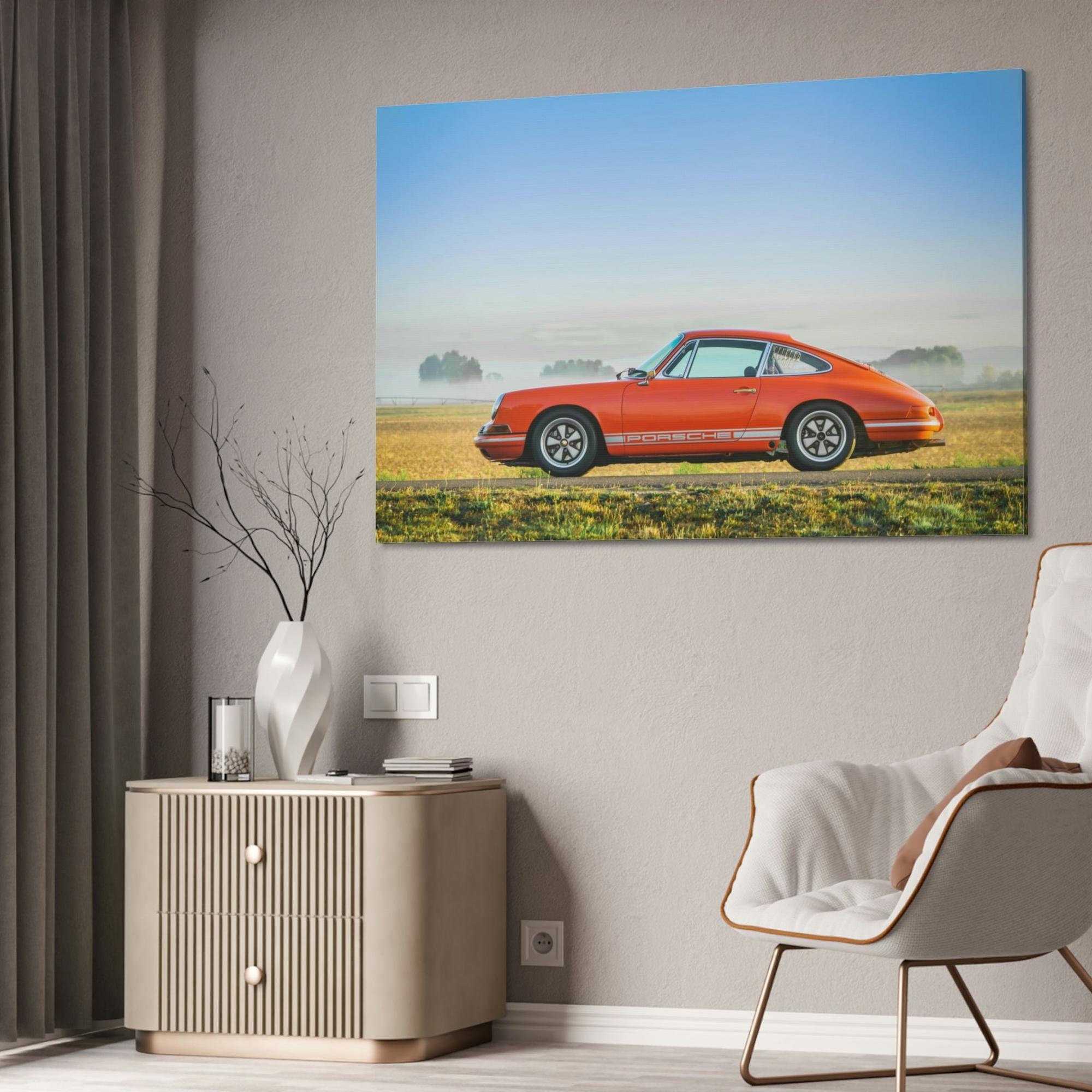 Porsche Porsche's Timeless Beauty: Wall Art Print on Canvas & Poster