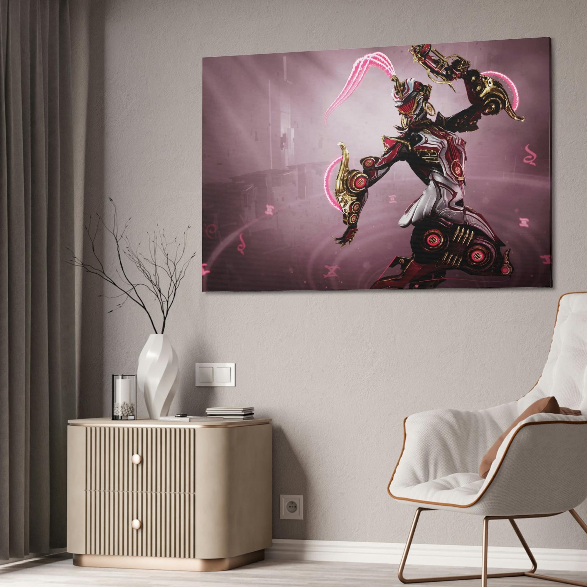 Warframe The Art of Warframe: Unleash Your Style with Framed Canvas Prints