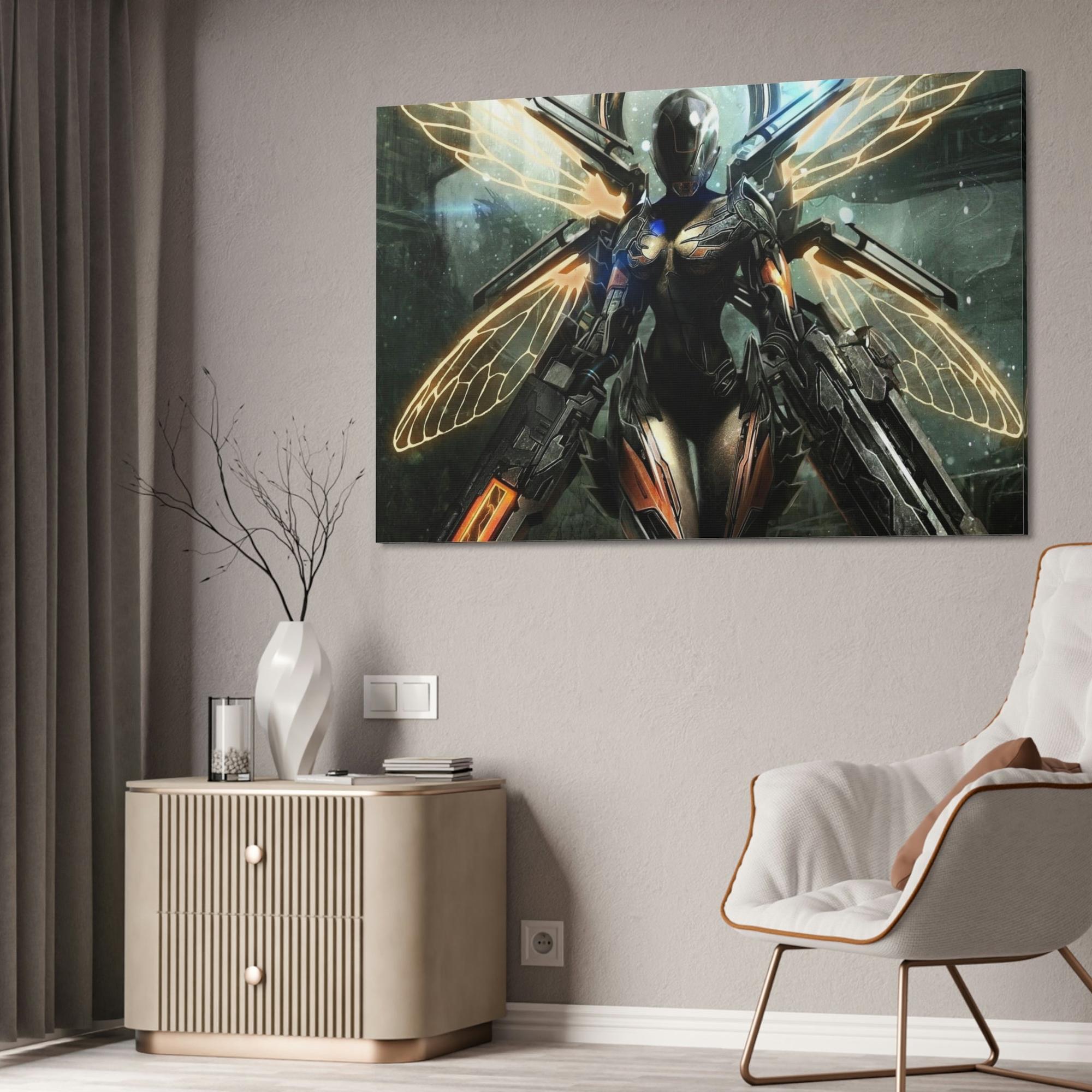 Warframe Warframe Universe: A Stunning Canvas Wall Art Print Collection