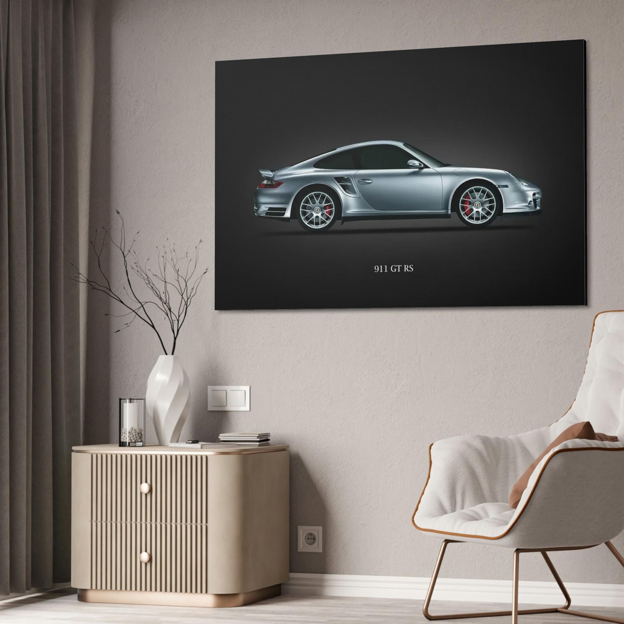 Porsche Automotive Art: Porsche Print on High-Quality Canvas for Your Collection
