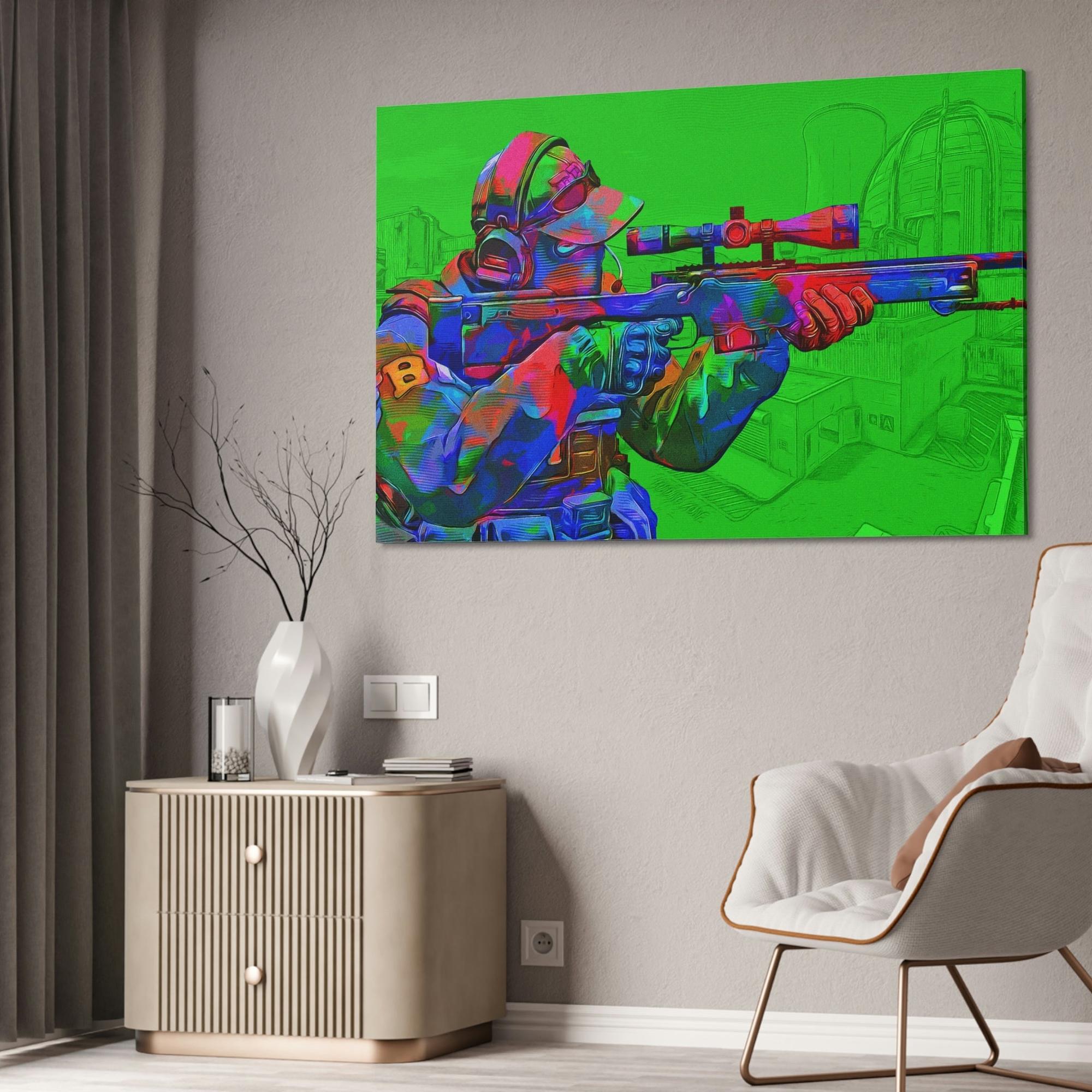 Counter Strike Counter Strike: Captivating Wall Art on Framed Poster & Canvas